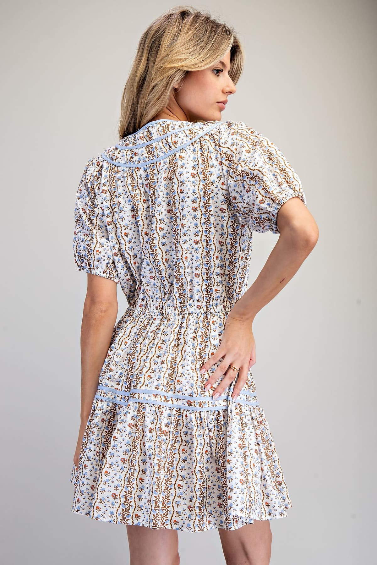 DK14872 - BLUE FLORAL