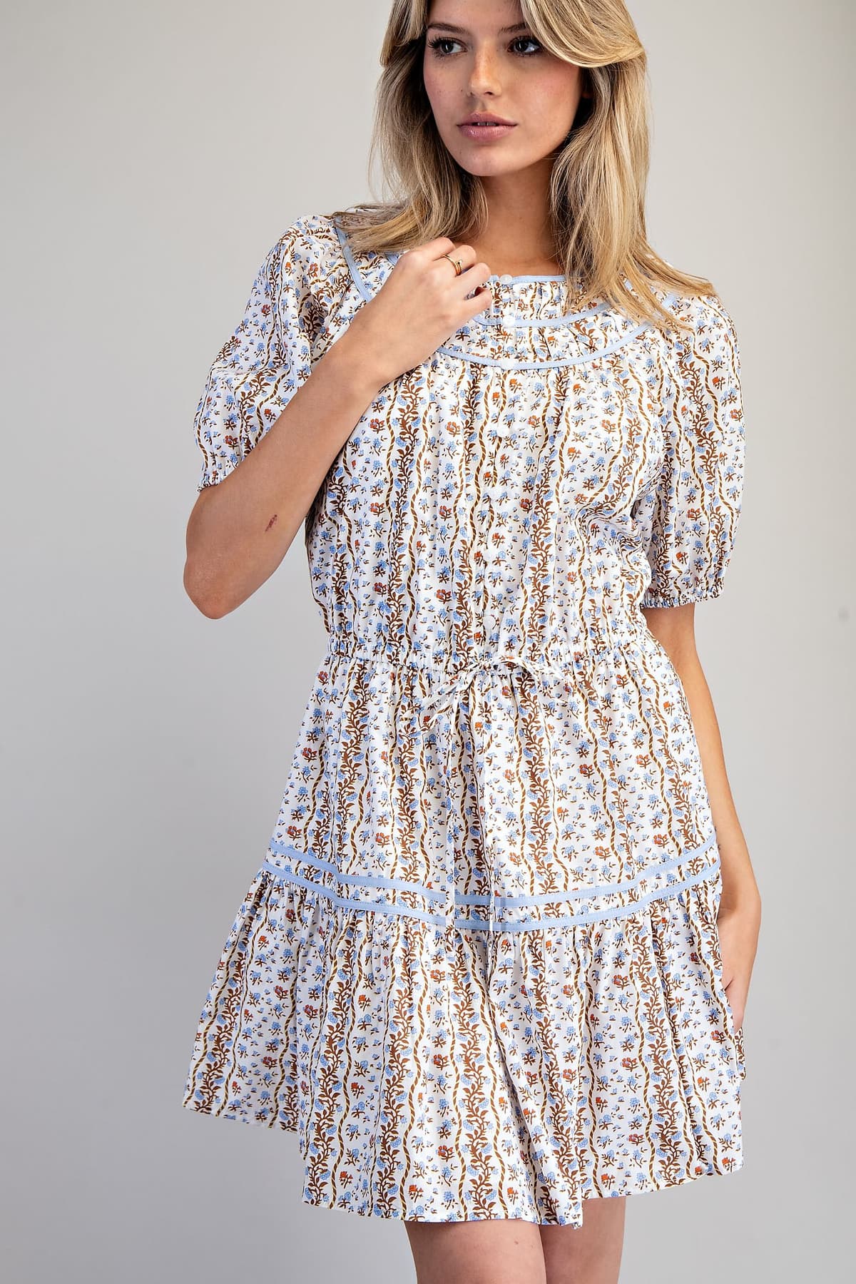 DK14872 - BLUE FLORAL