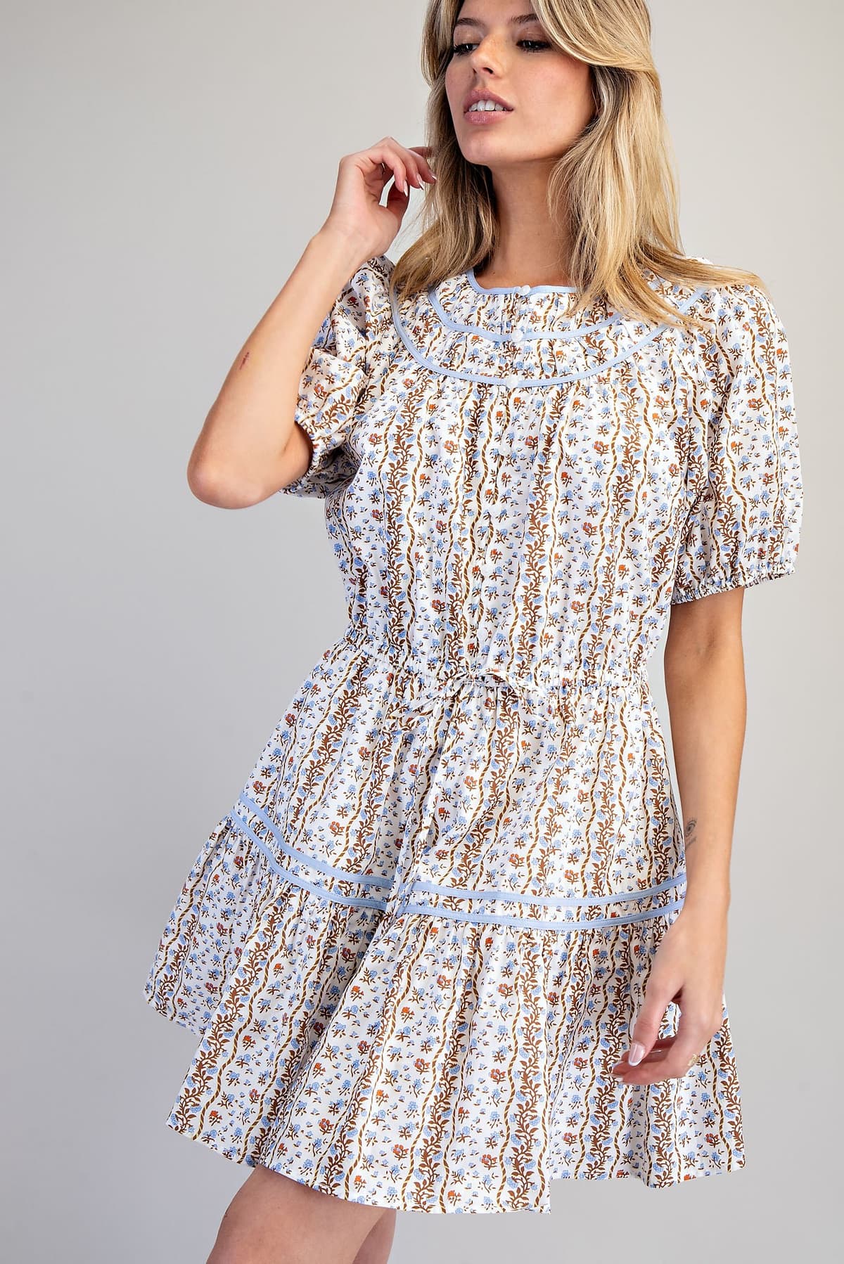 DK14872 - BLUE FLORAL
