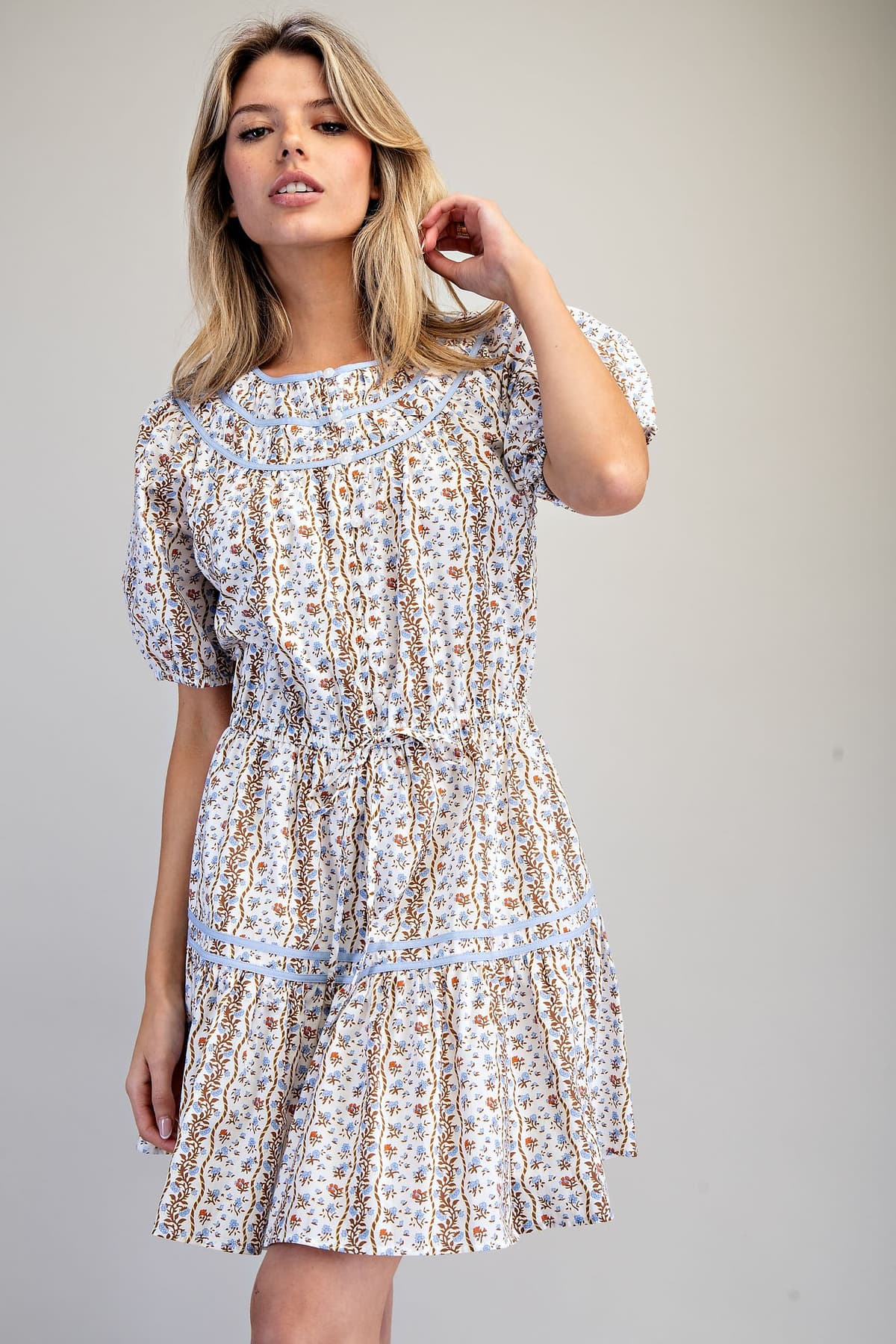 DK14872 - BLUE FLORAL