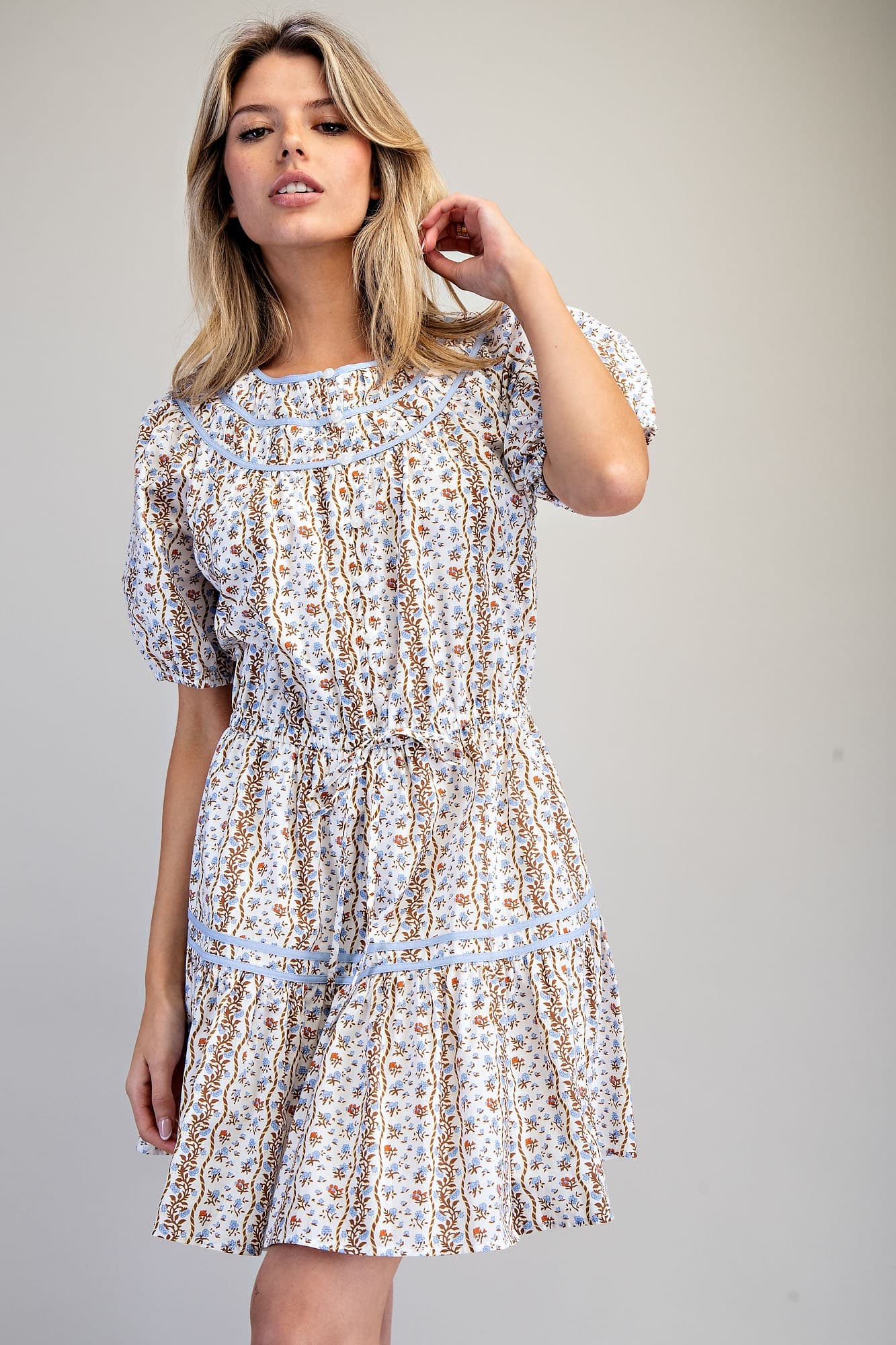DK14872 - BLUE FLORAL