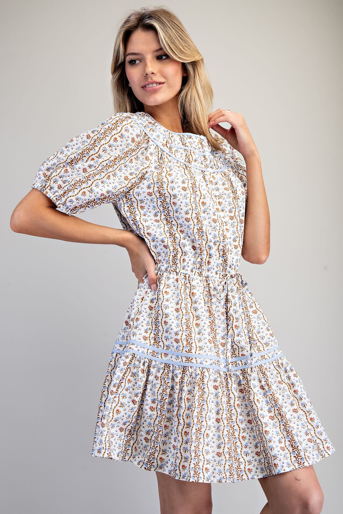 DK14872 - BLUE FLORAL