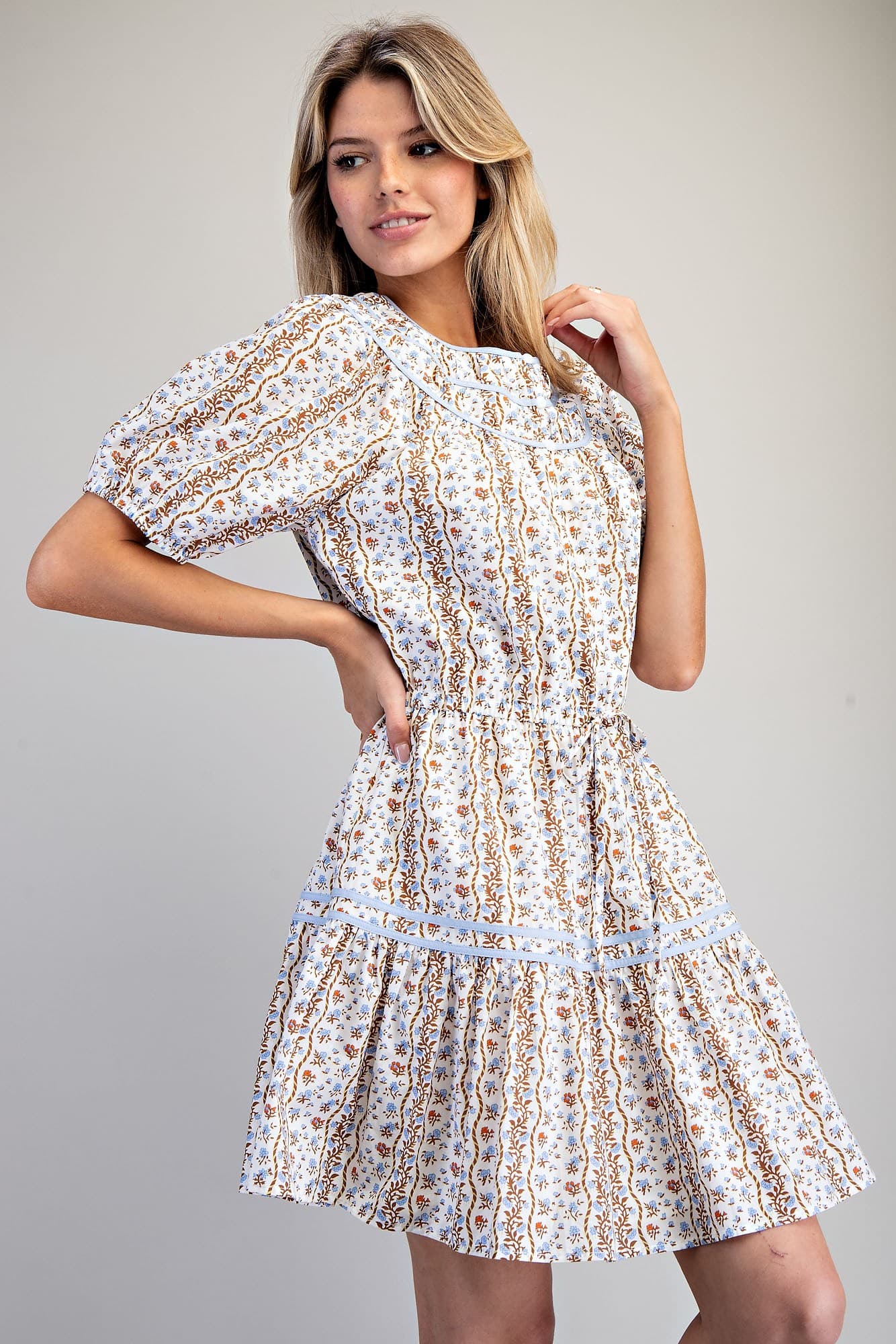 DK14872 - BLUE FLORAL