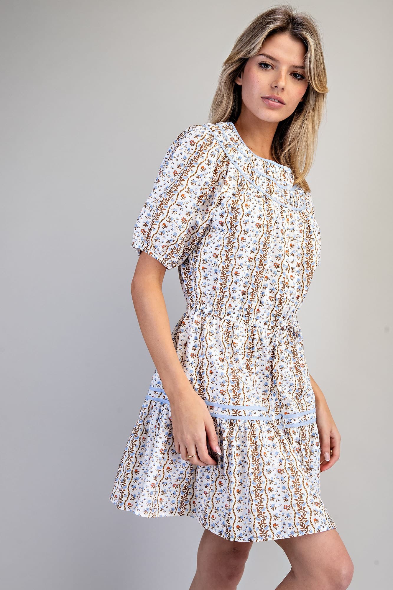 DK14872 - BLUE FLORAL