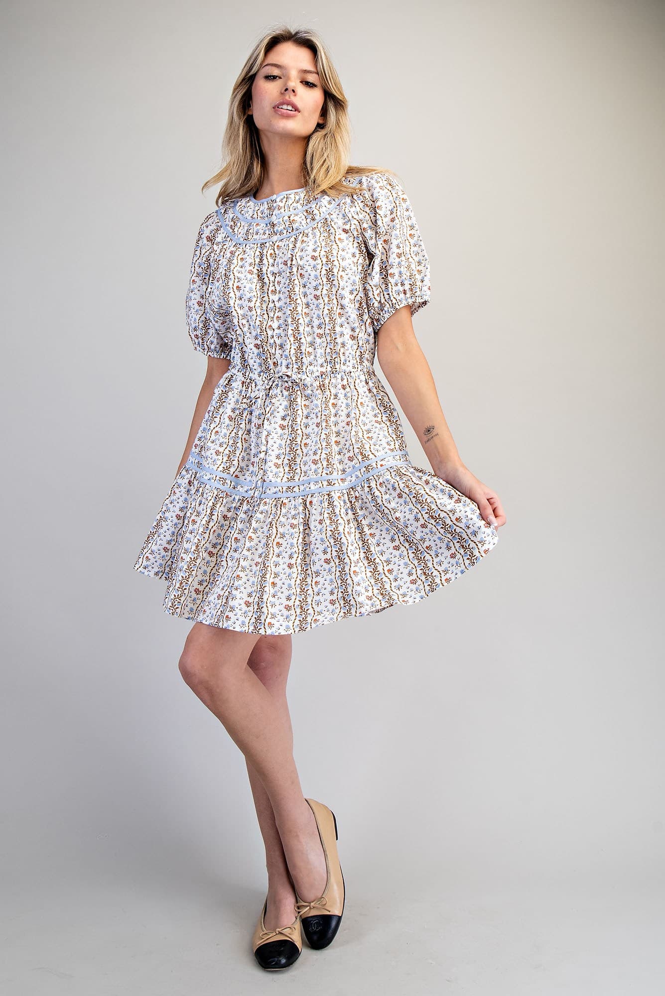 DK14872 - BLUE FLORAL