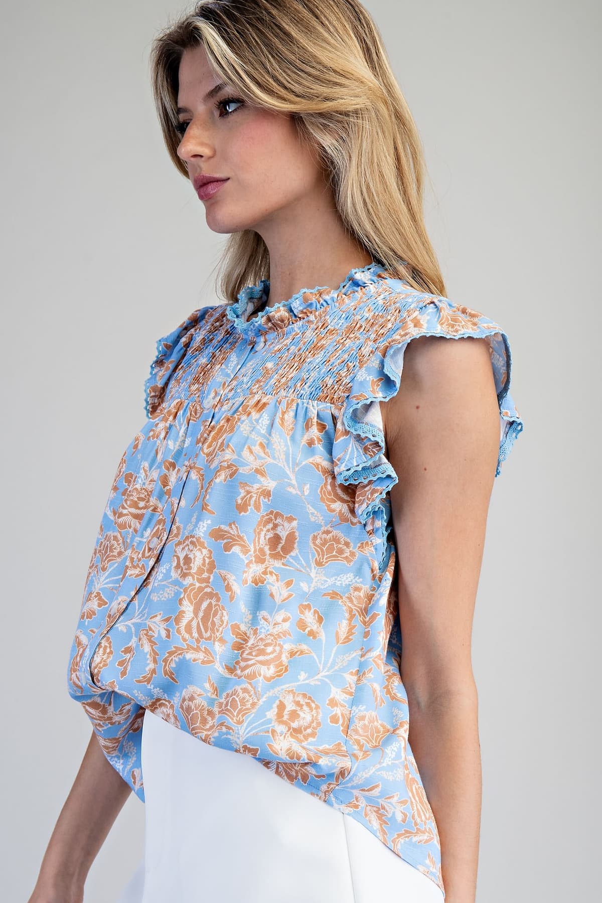 TK14822 - ANTIQUE BLUE ROSE