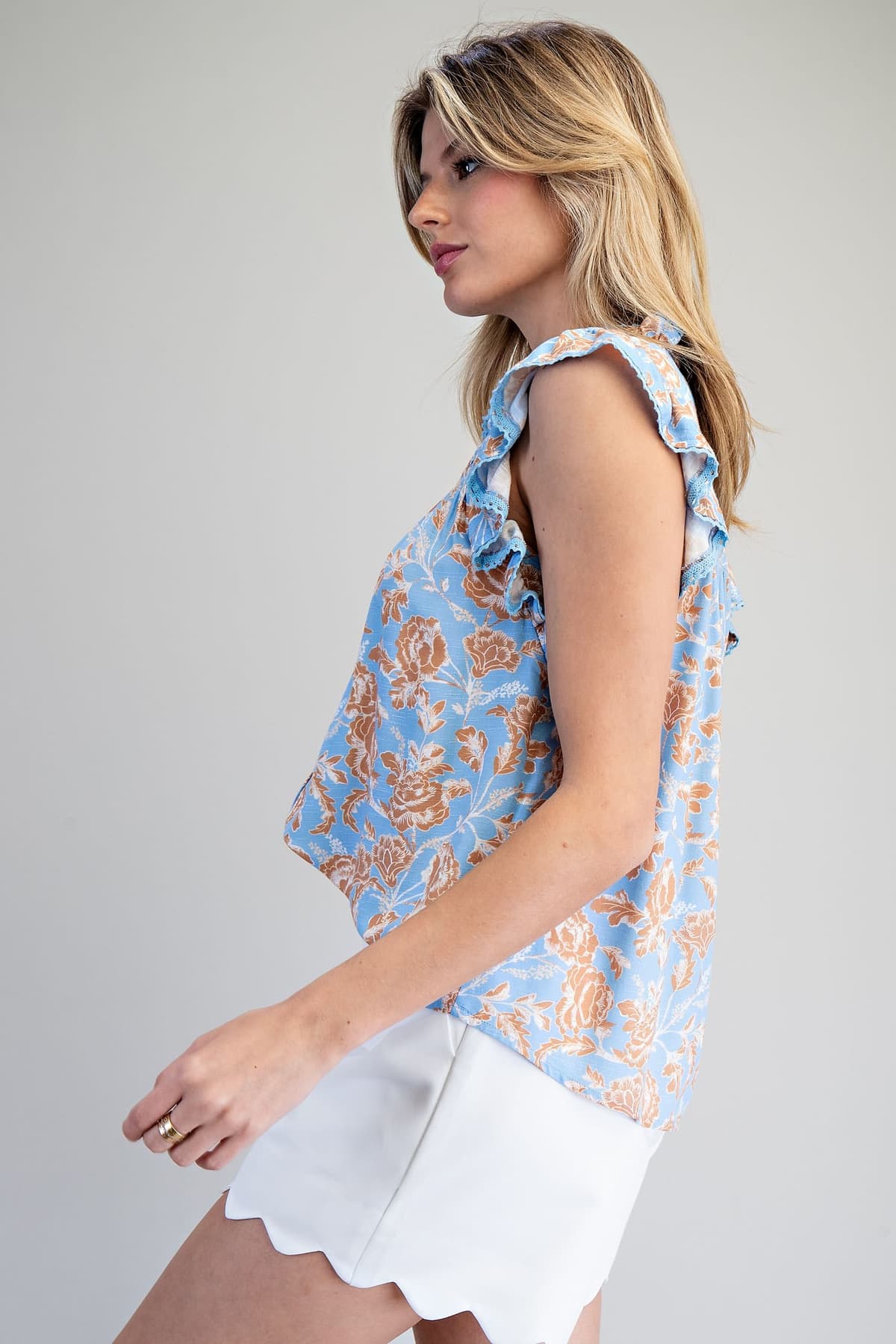 TK14822 - ANTIQUE BLUE ROSE
