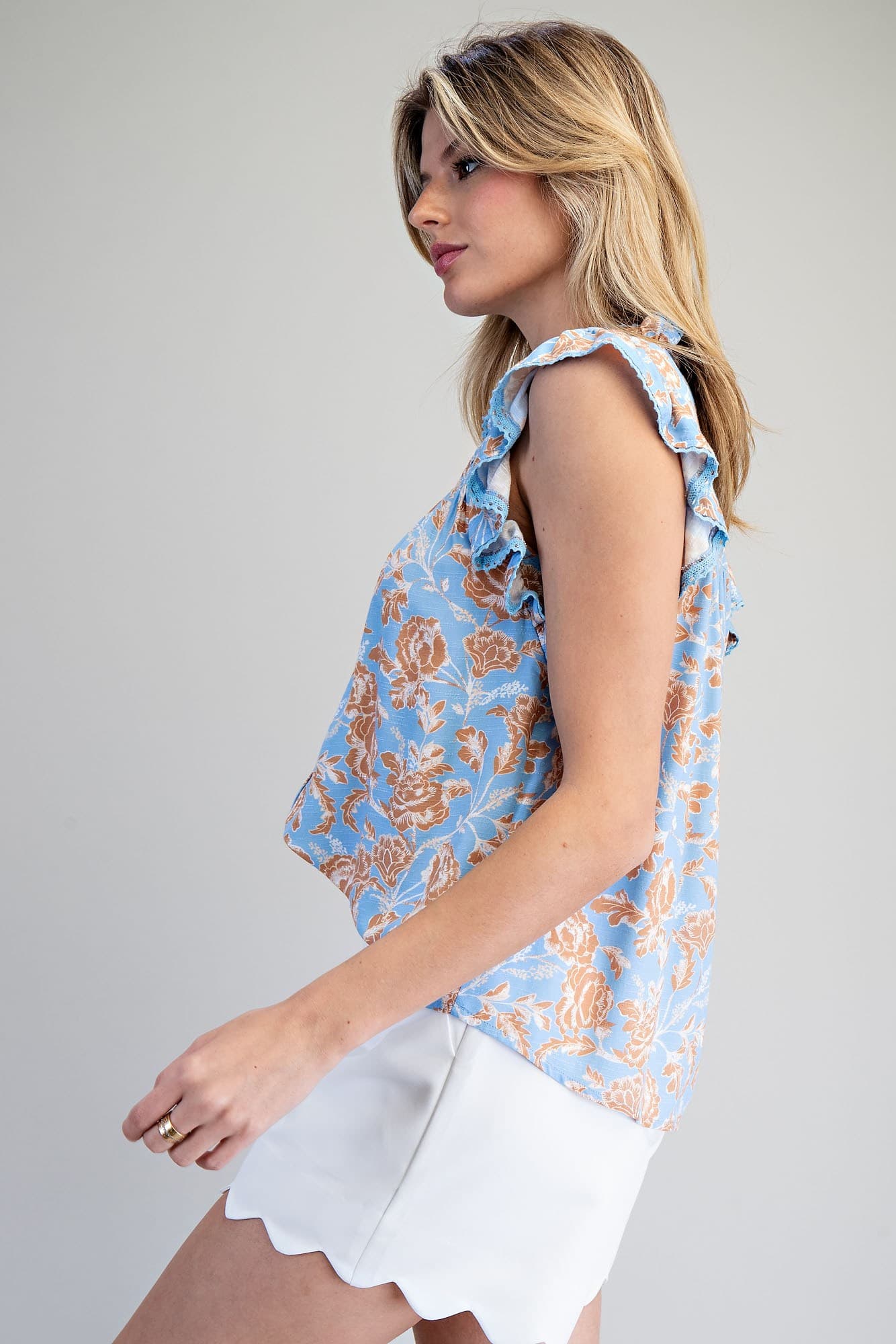 TK14822 - ANTIQUE BLUE ROSE
