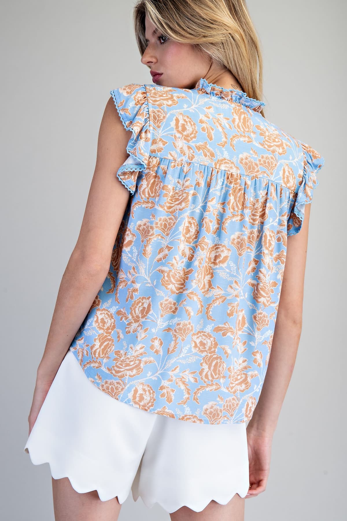 TK14822 - ANTIQUE BLUE ROSE