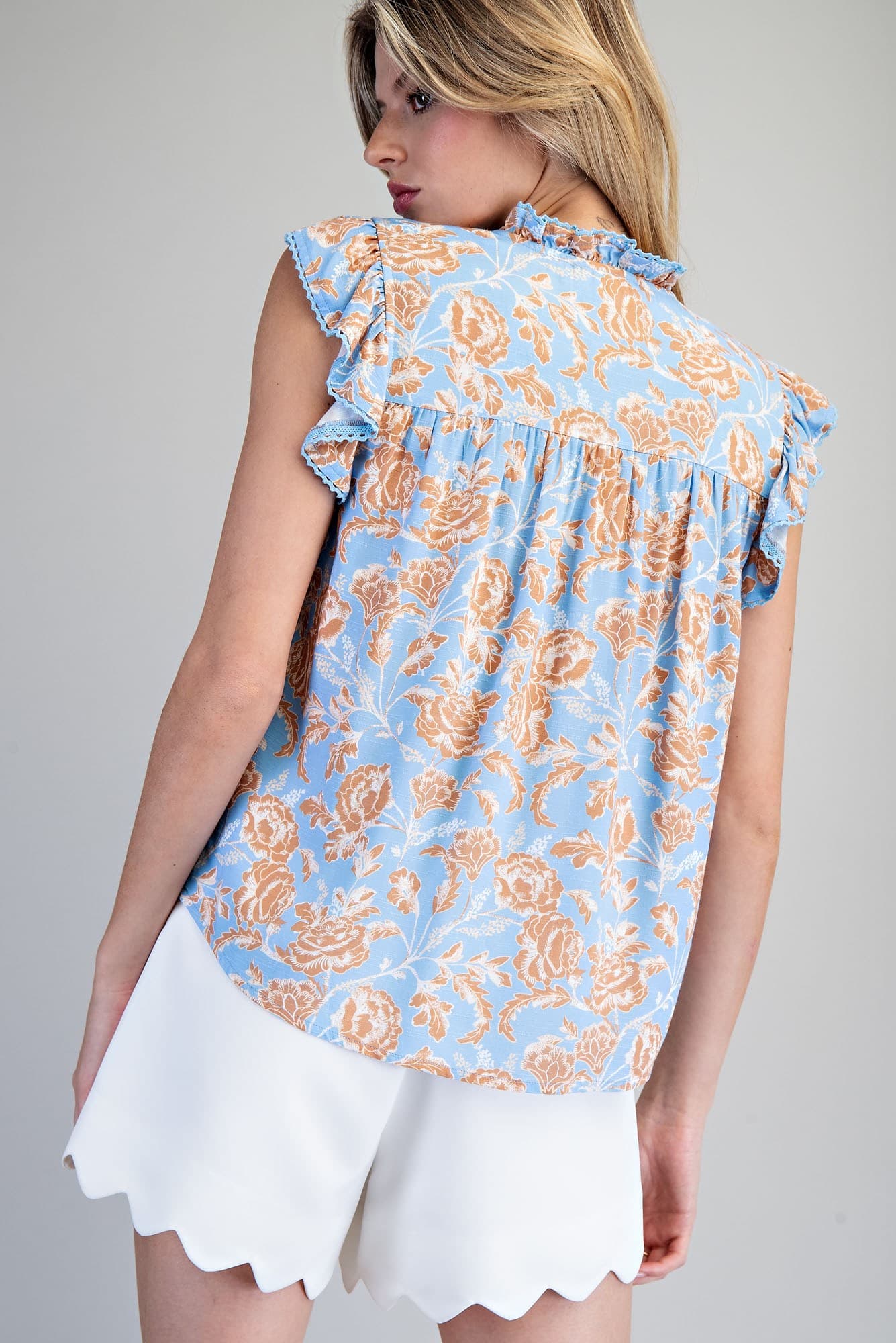 TK14822 - ANTIQUE BLUE ROSE