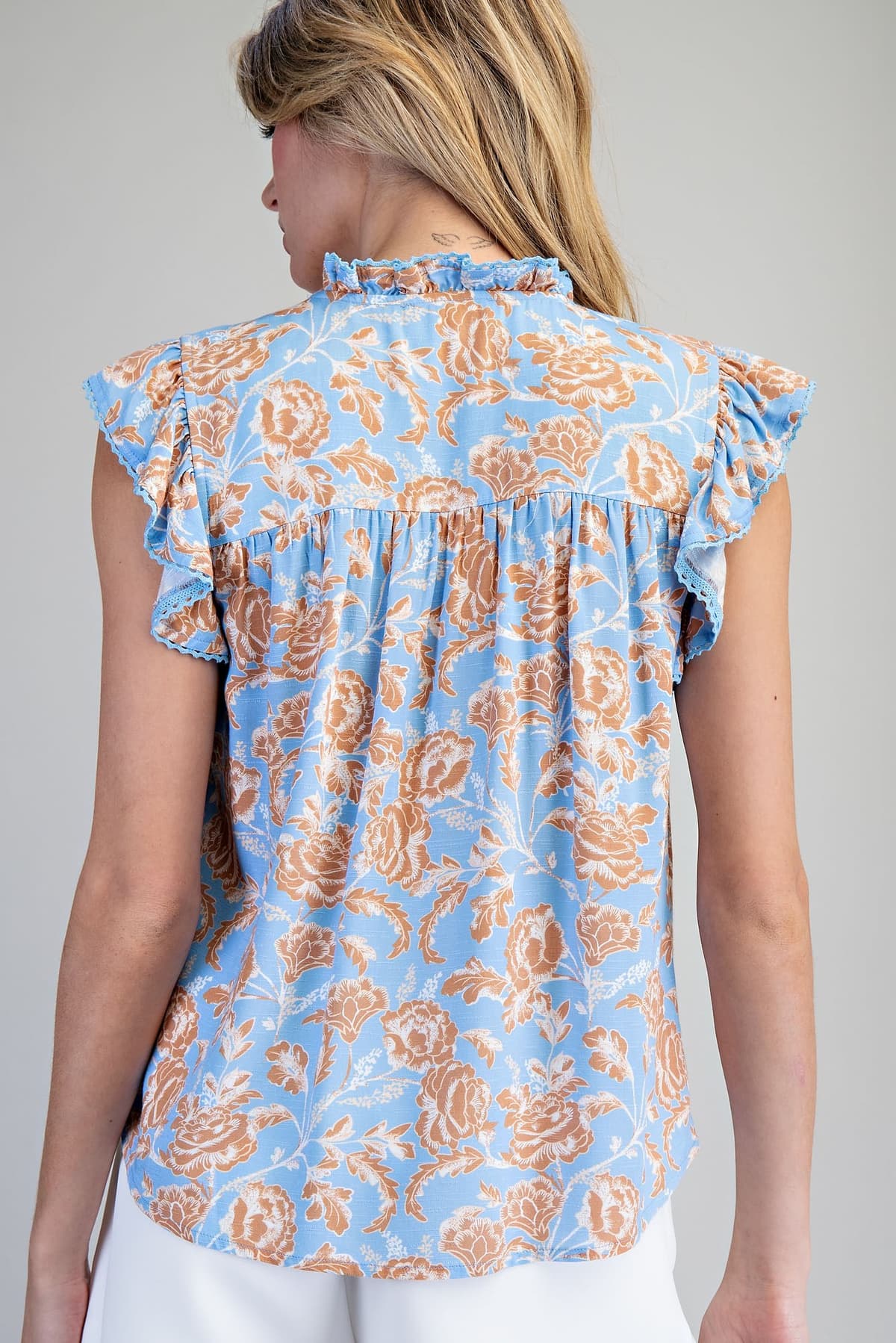 TK14822 - ANTIQUE BLUE ROSE