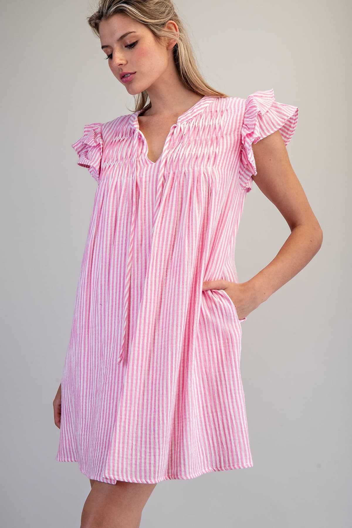 DK16040 - PINK STRIPE