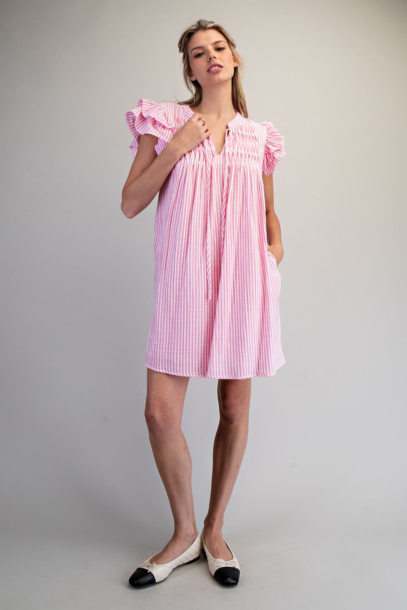 DK16040 - PINK STRIPE