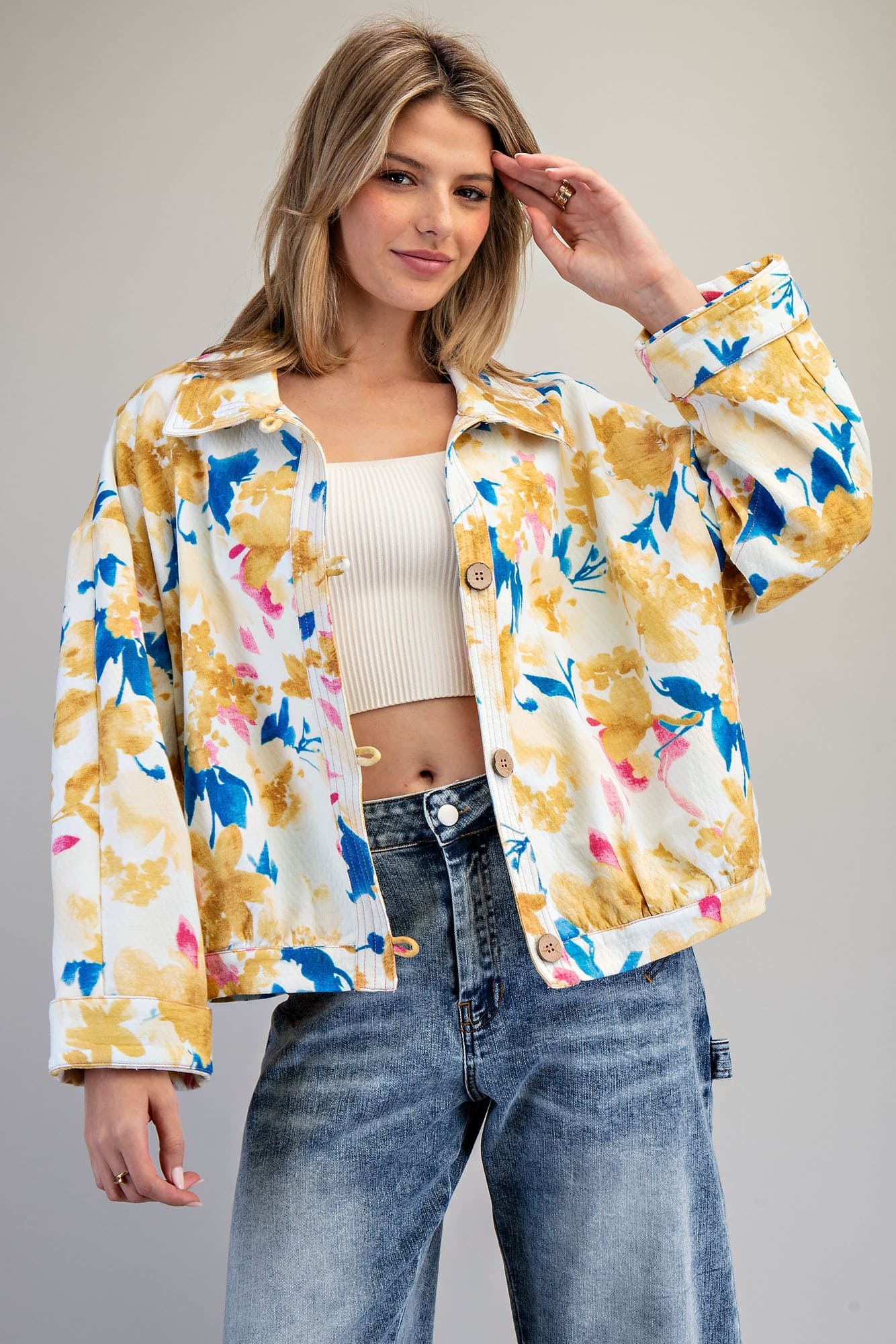 JK14628 - BUTTER YELLOW BLOOM