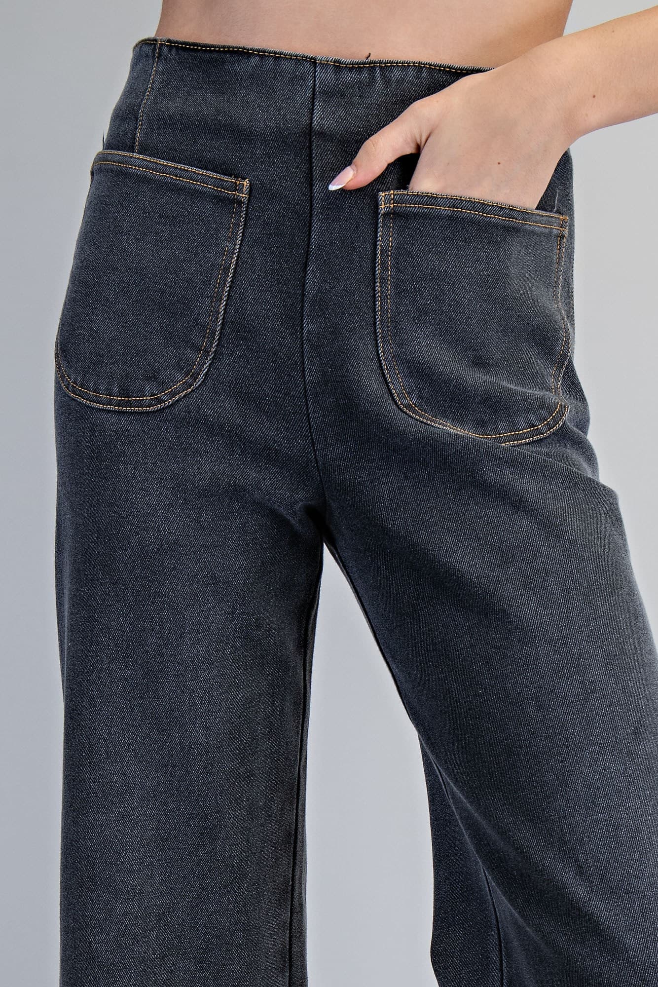 PK16192 - GREY DENIM