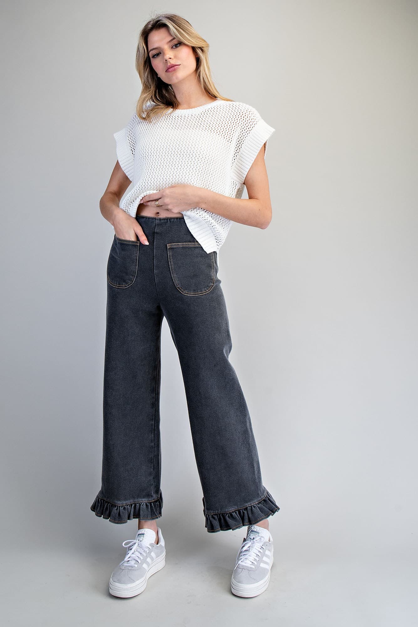 PK16192 - GREY DENIM
