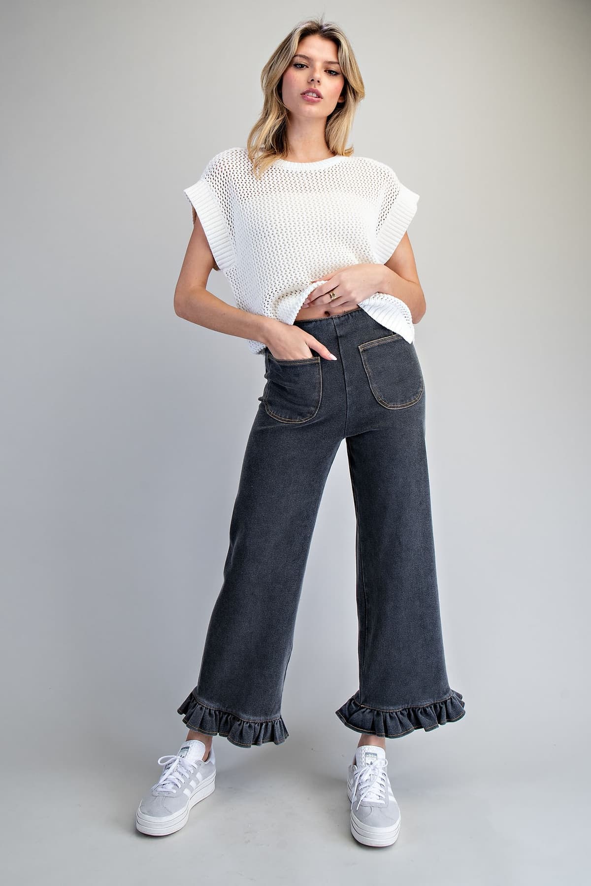 PK16192 - GREY DENIM