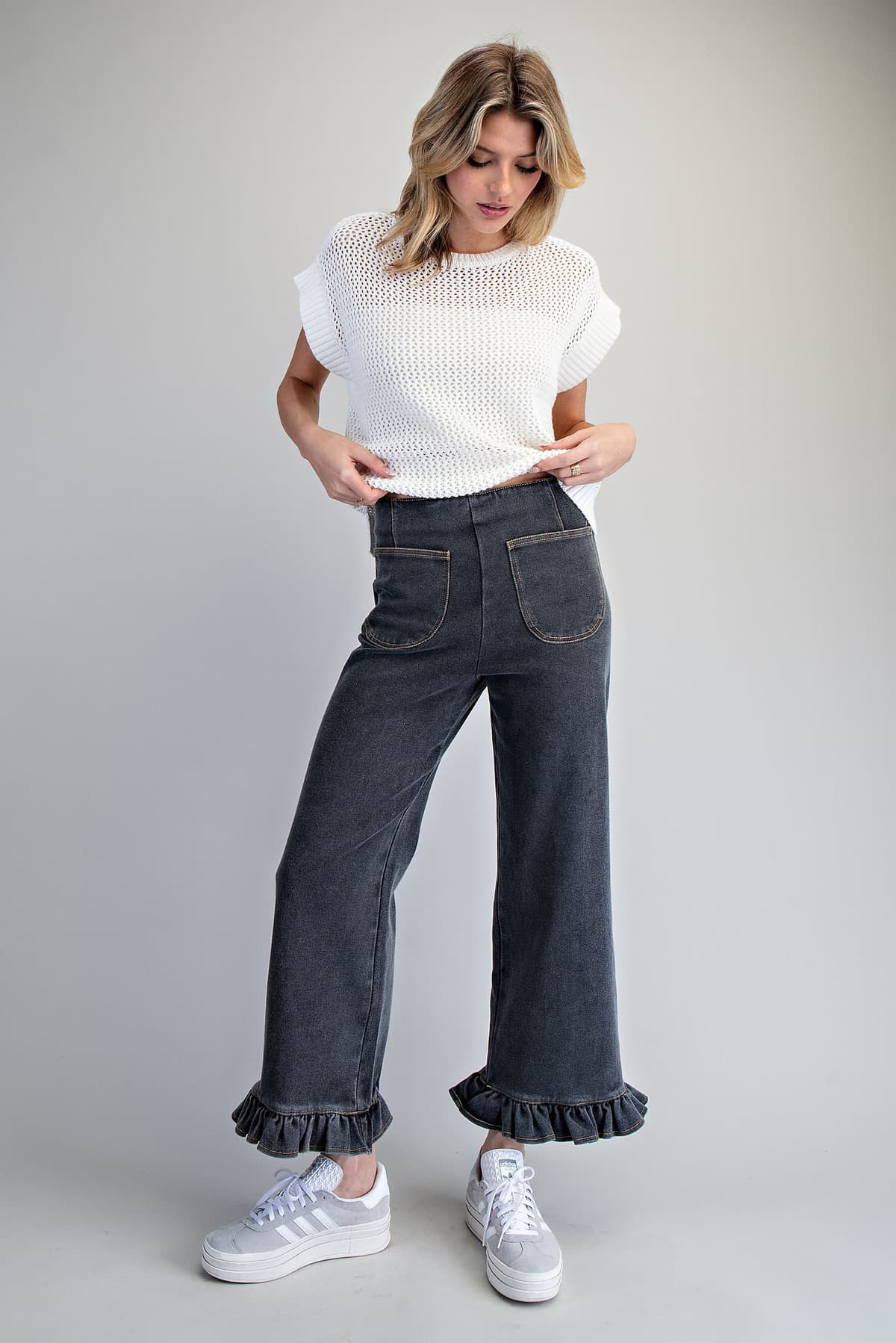 PK16192 - GREY DENIM
