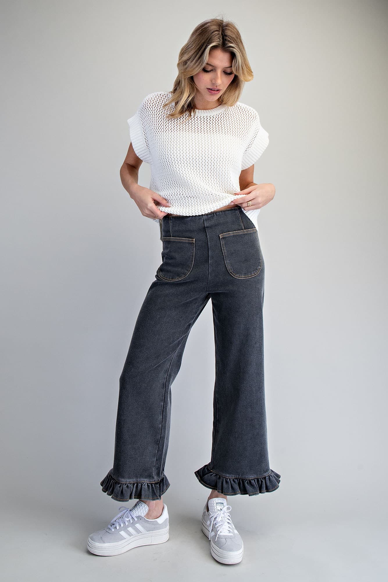 PK16192 - GREY DENIM