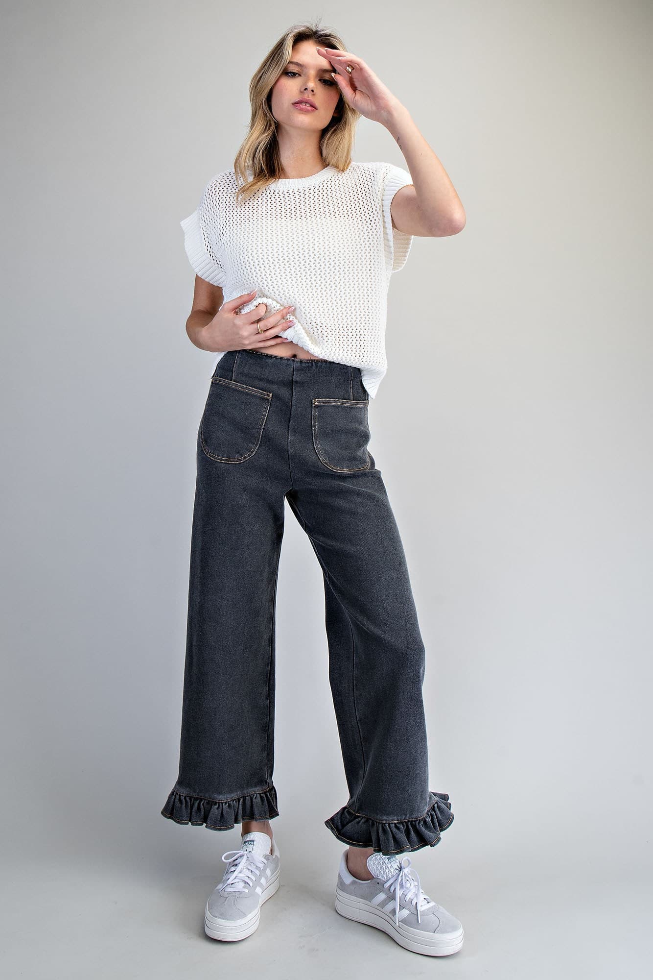 PK16192 - GREY DENIM