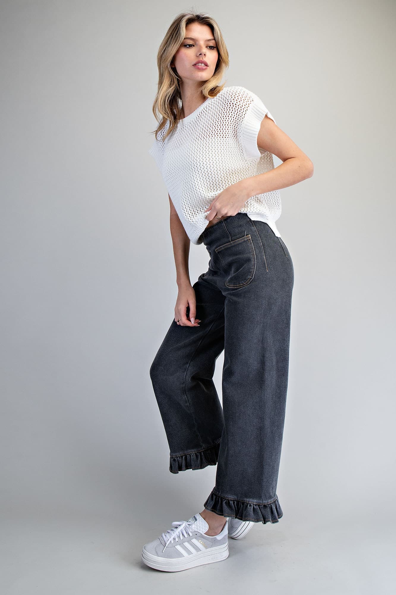 PK16192 - GREY DENIM
