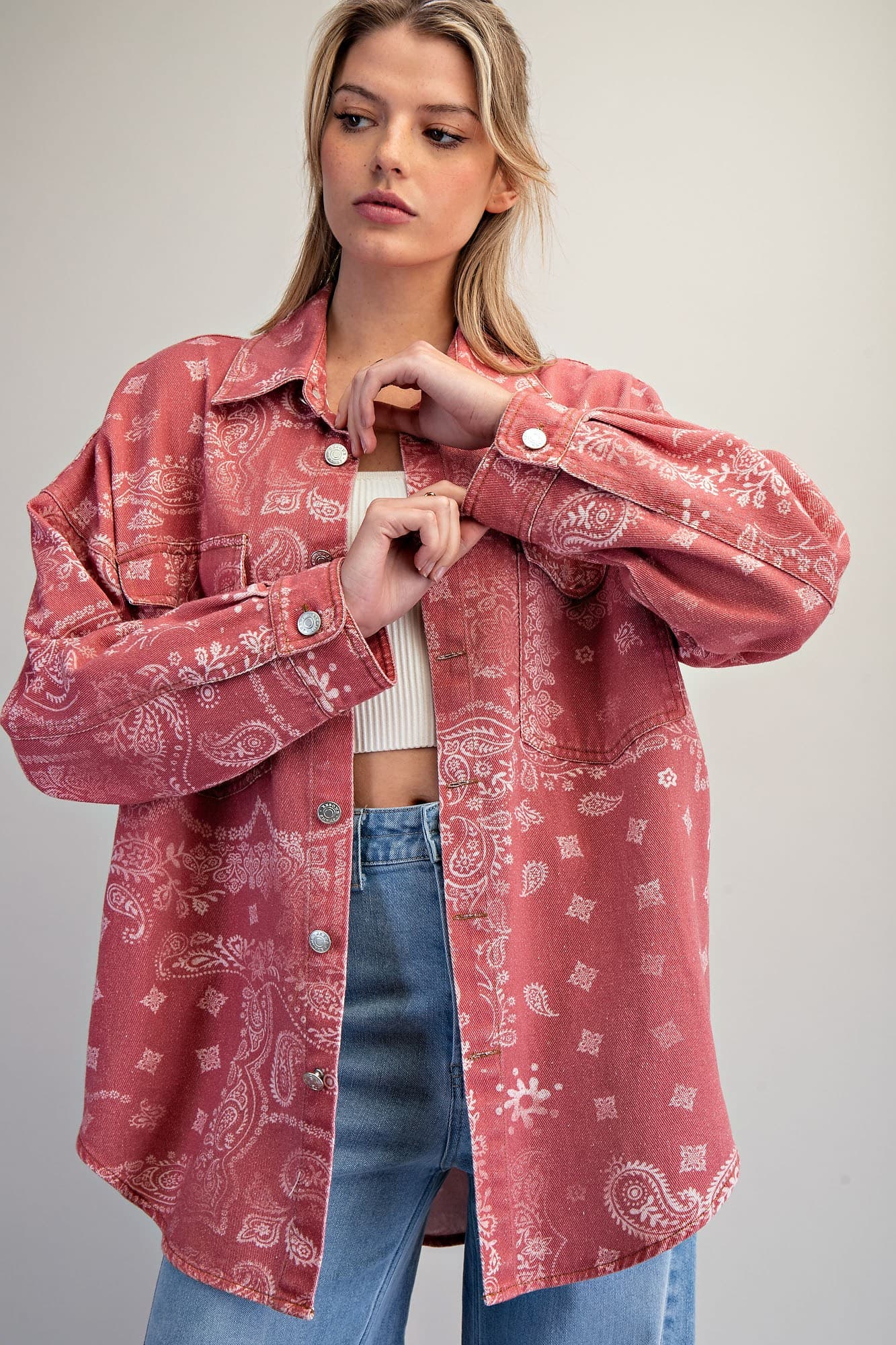 JK16171 - DUSTY ROSE BANDANA