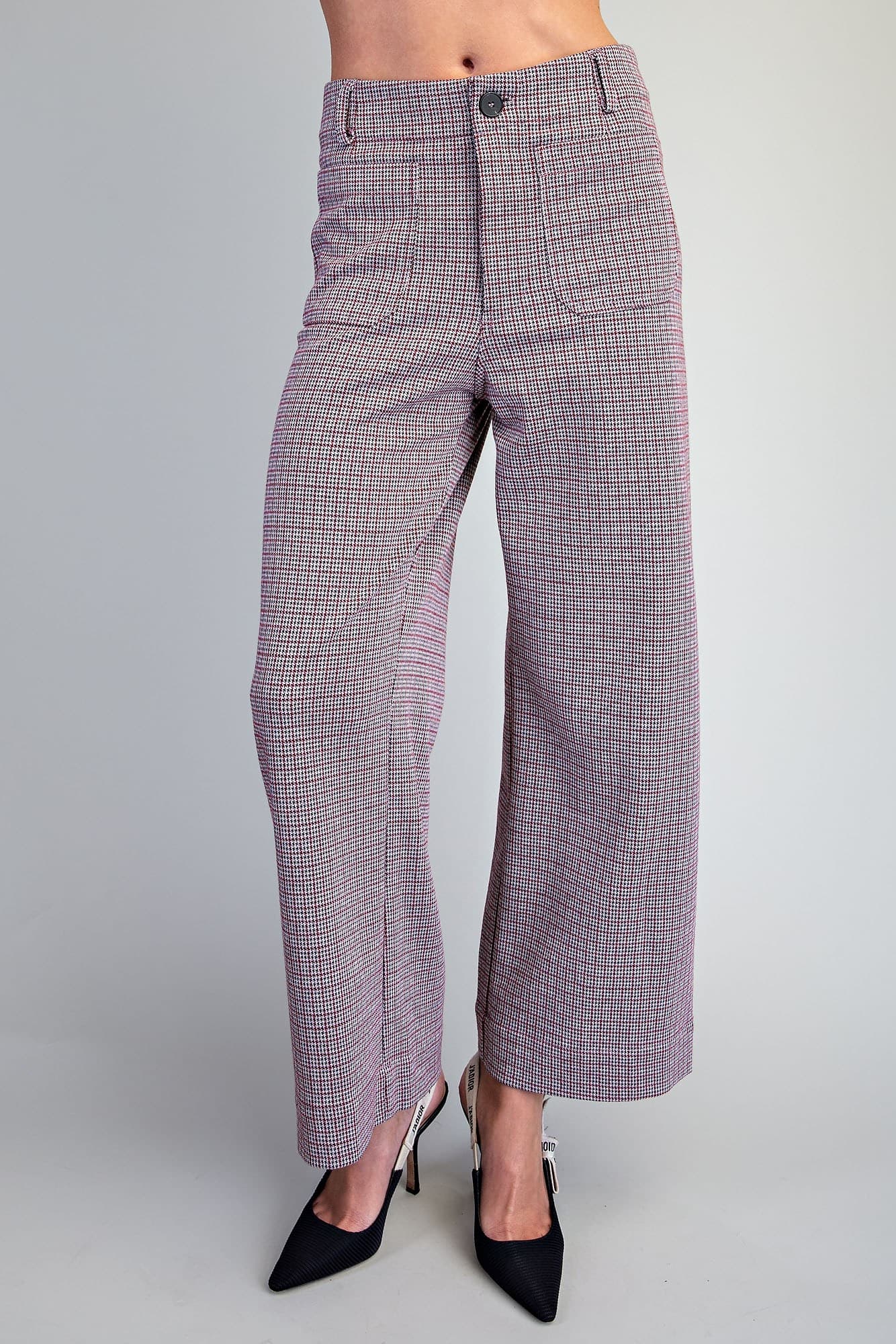 PK16423 - BURGUNDY CHECK