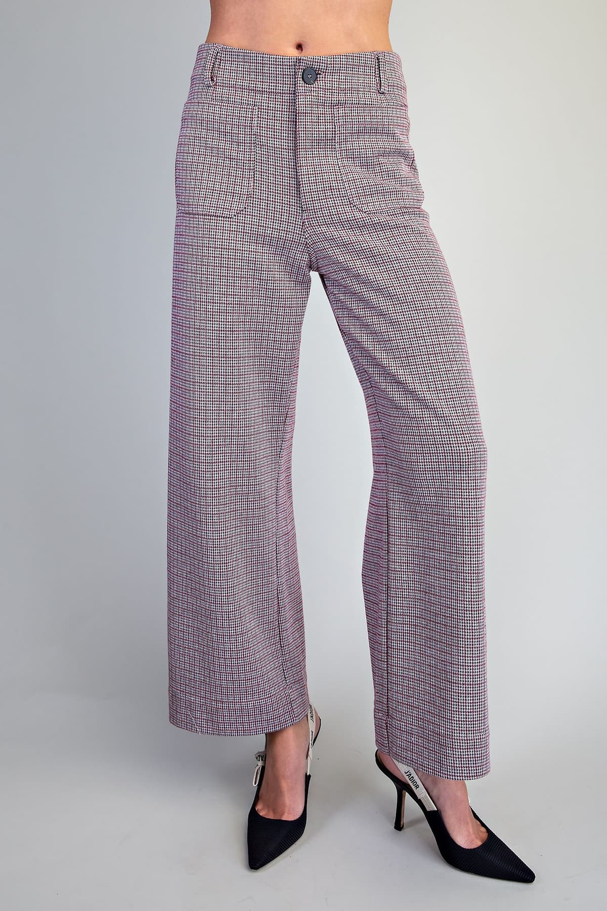 PK16423 - BURGUNDY CHECK