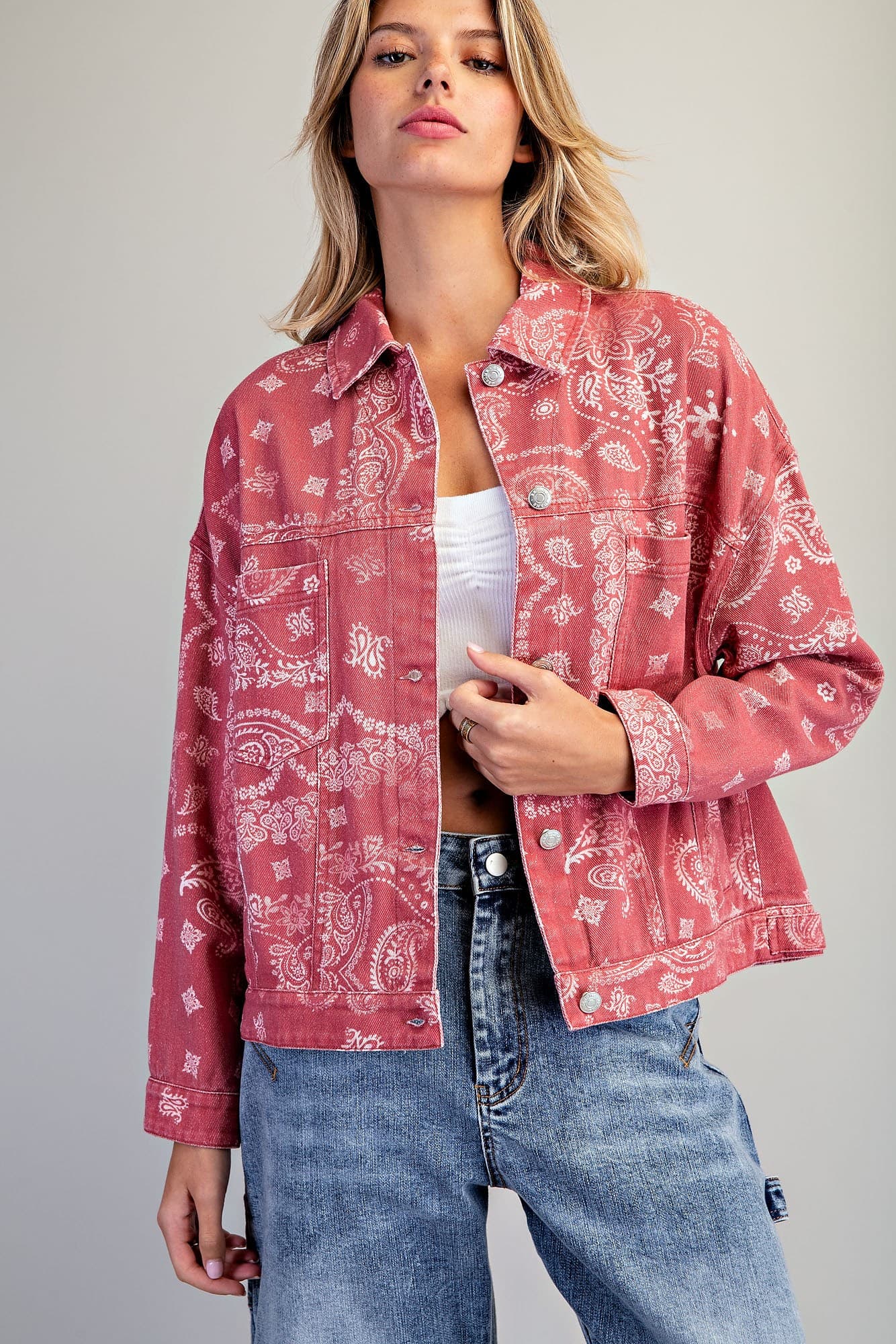 JK16516 - DUSTY ROSE BANDANA