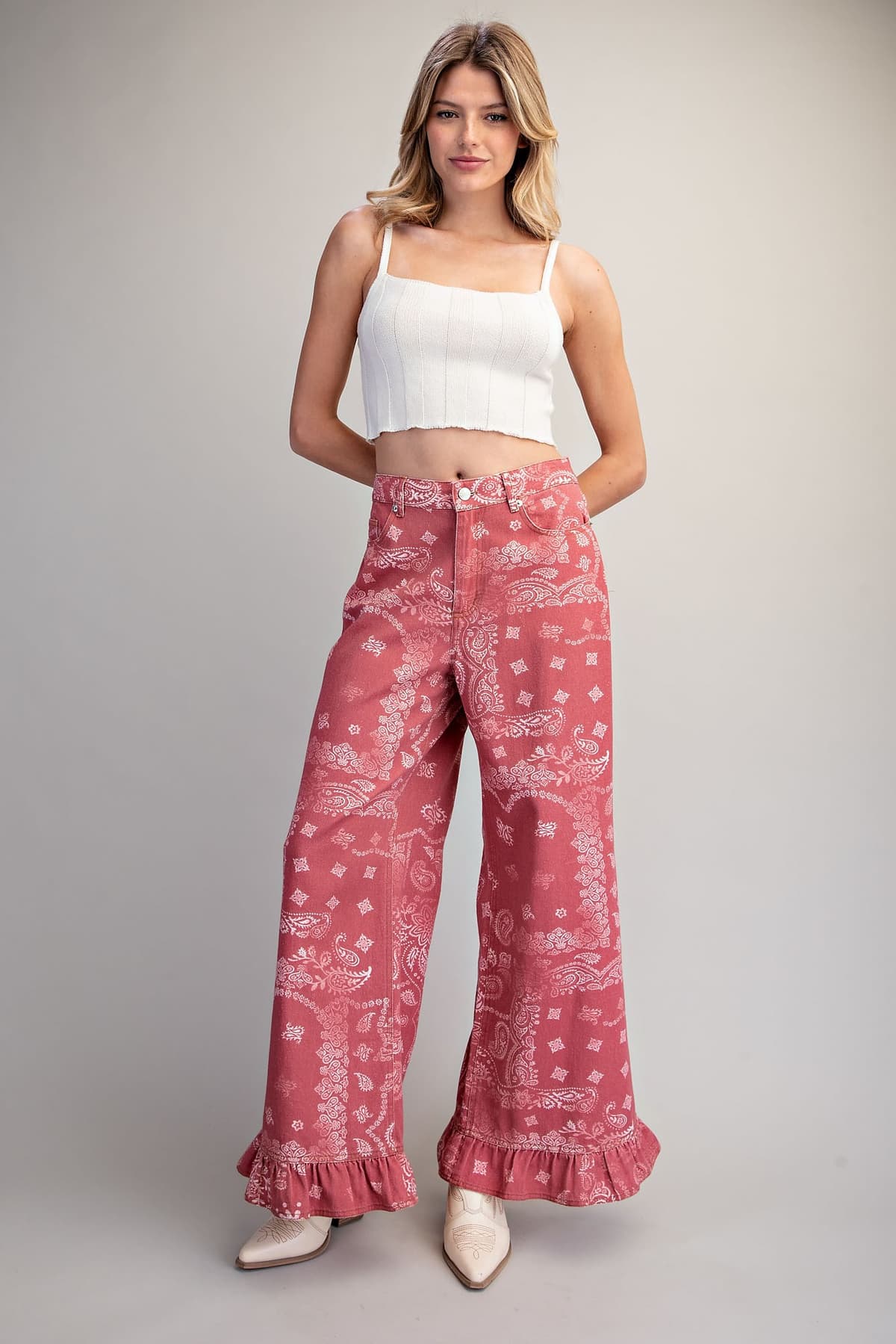PK16668 - DUSTY ROSE BANDANA