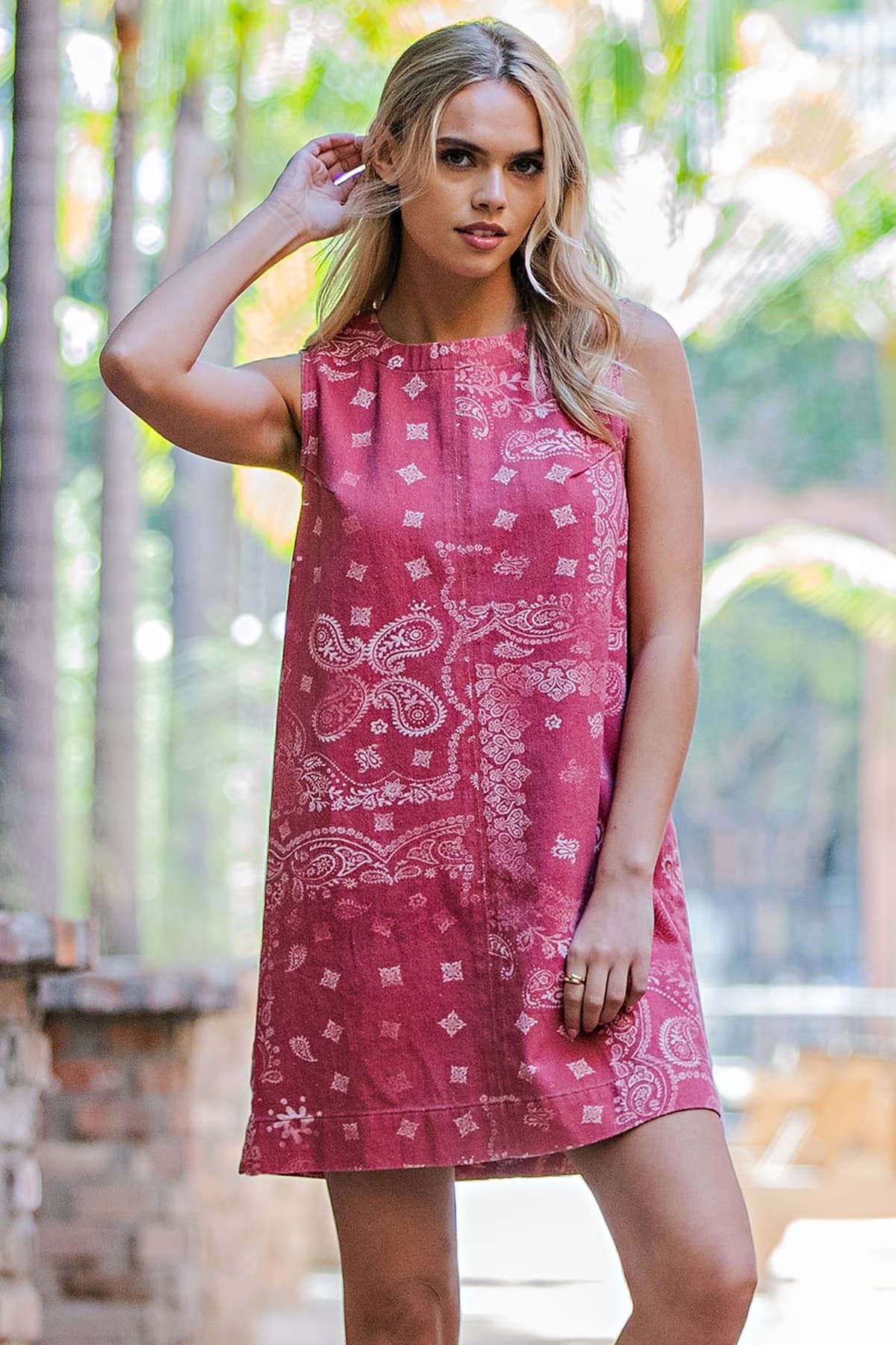 DK16669 - DUSTY ROSE BANDANA