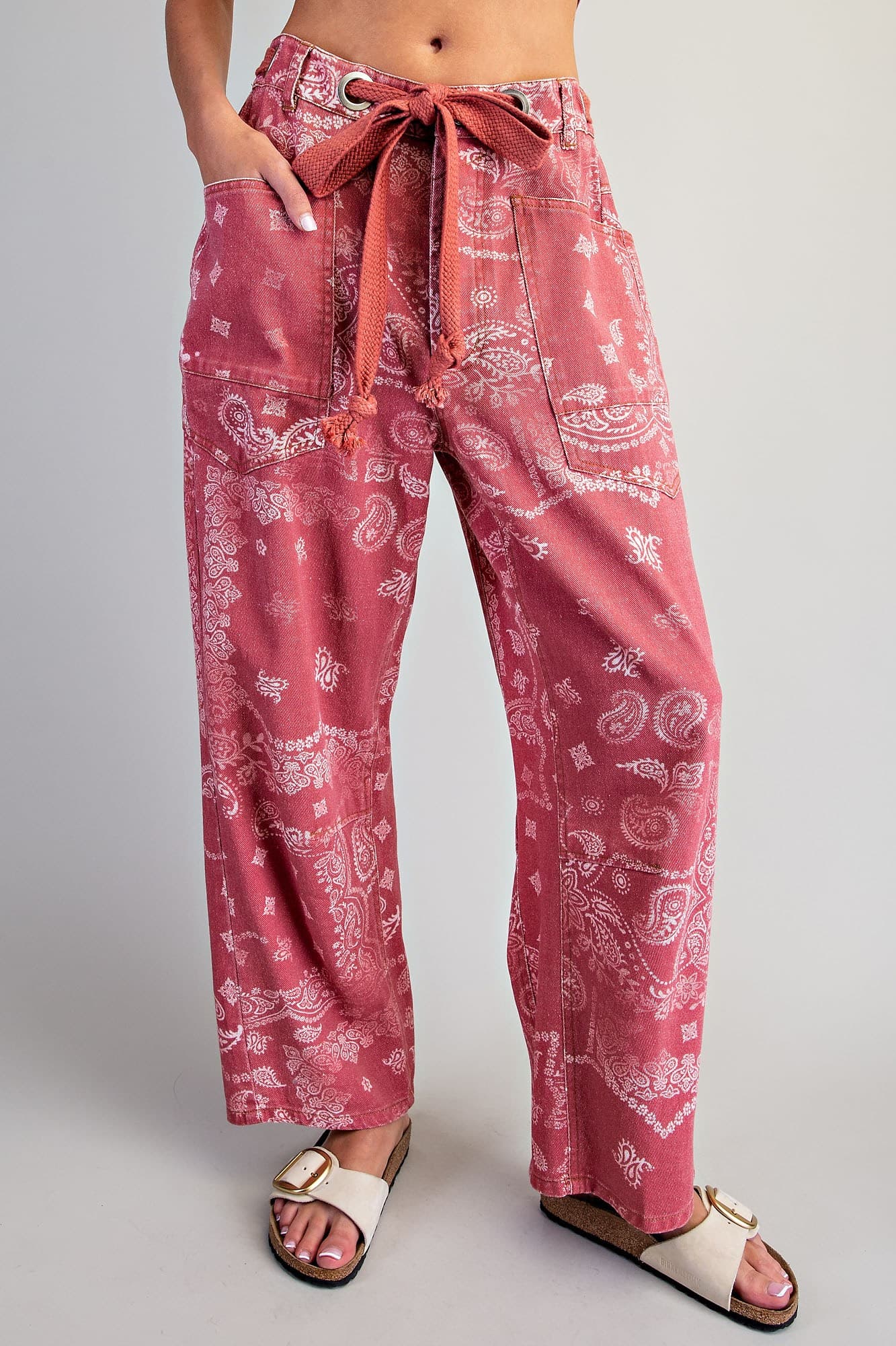 PK16670 - DUSTY ROSE BANDANA