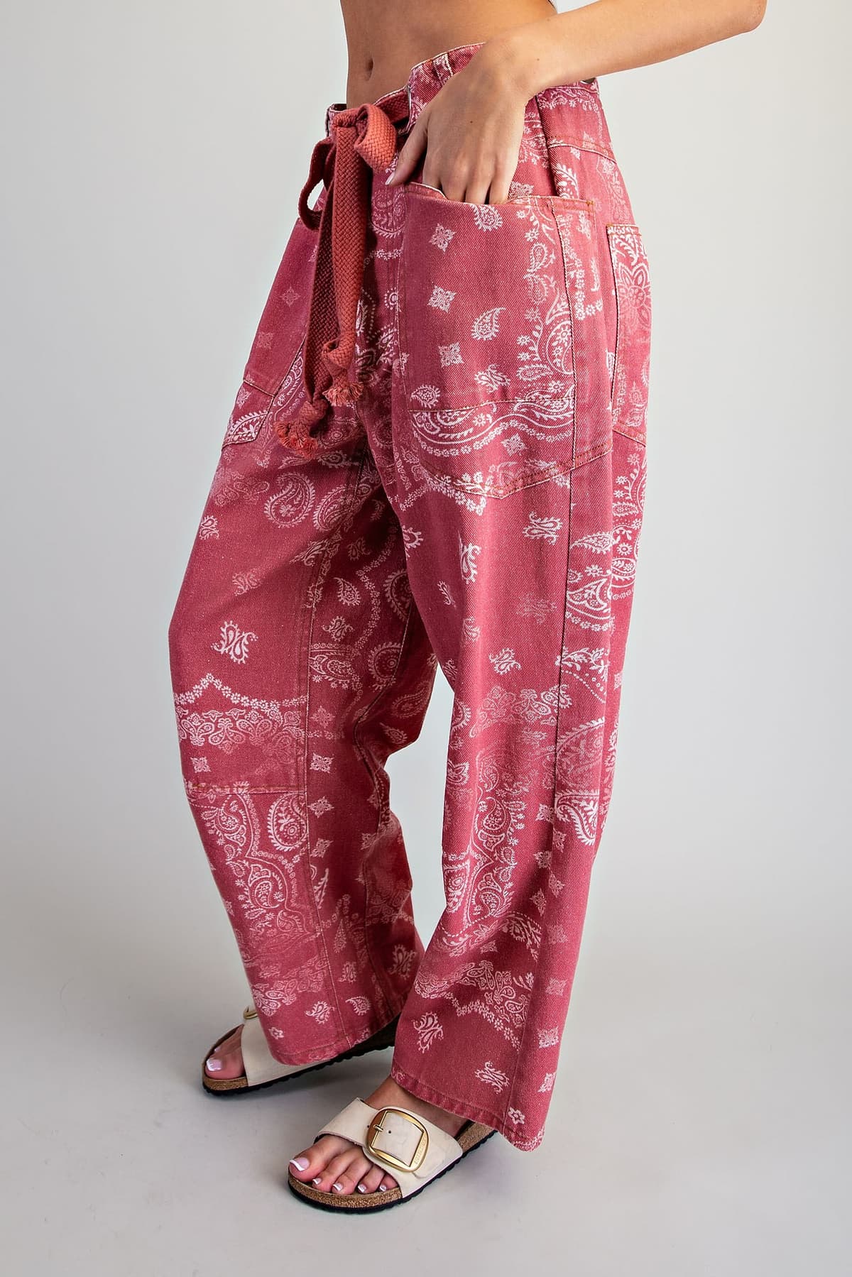 PK16670 - DUSTY ROSE BANDANA