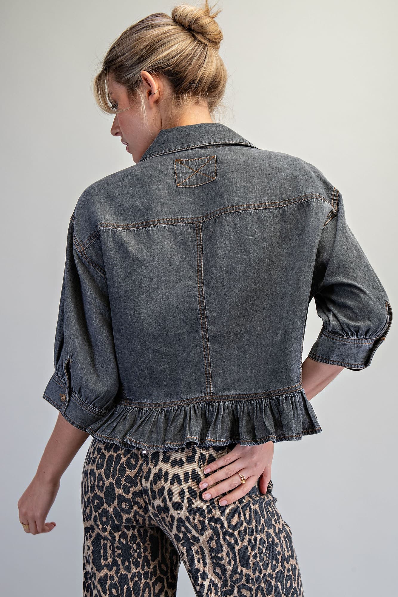 TH17237 - BLACK DENIM