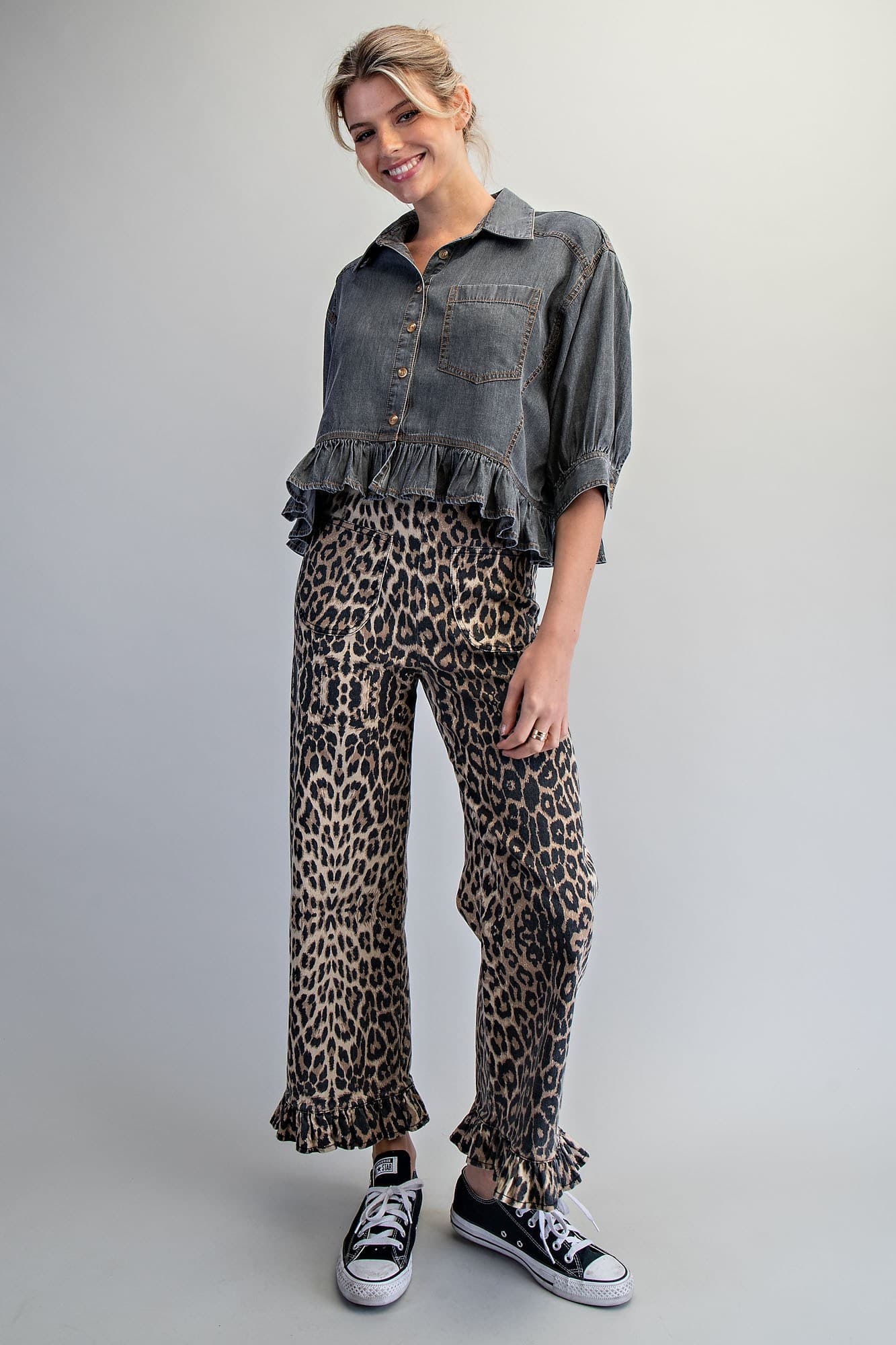 TH17237 - BLACK DENIM