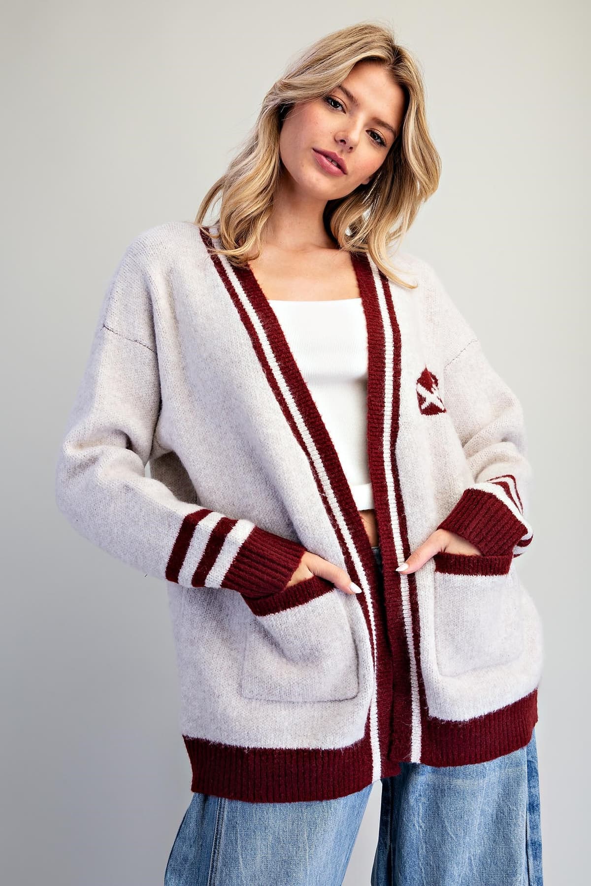 SJH17058 - BURGUNDY