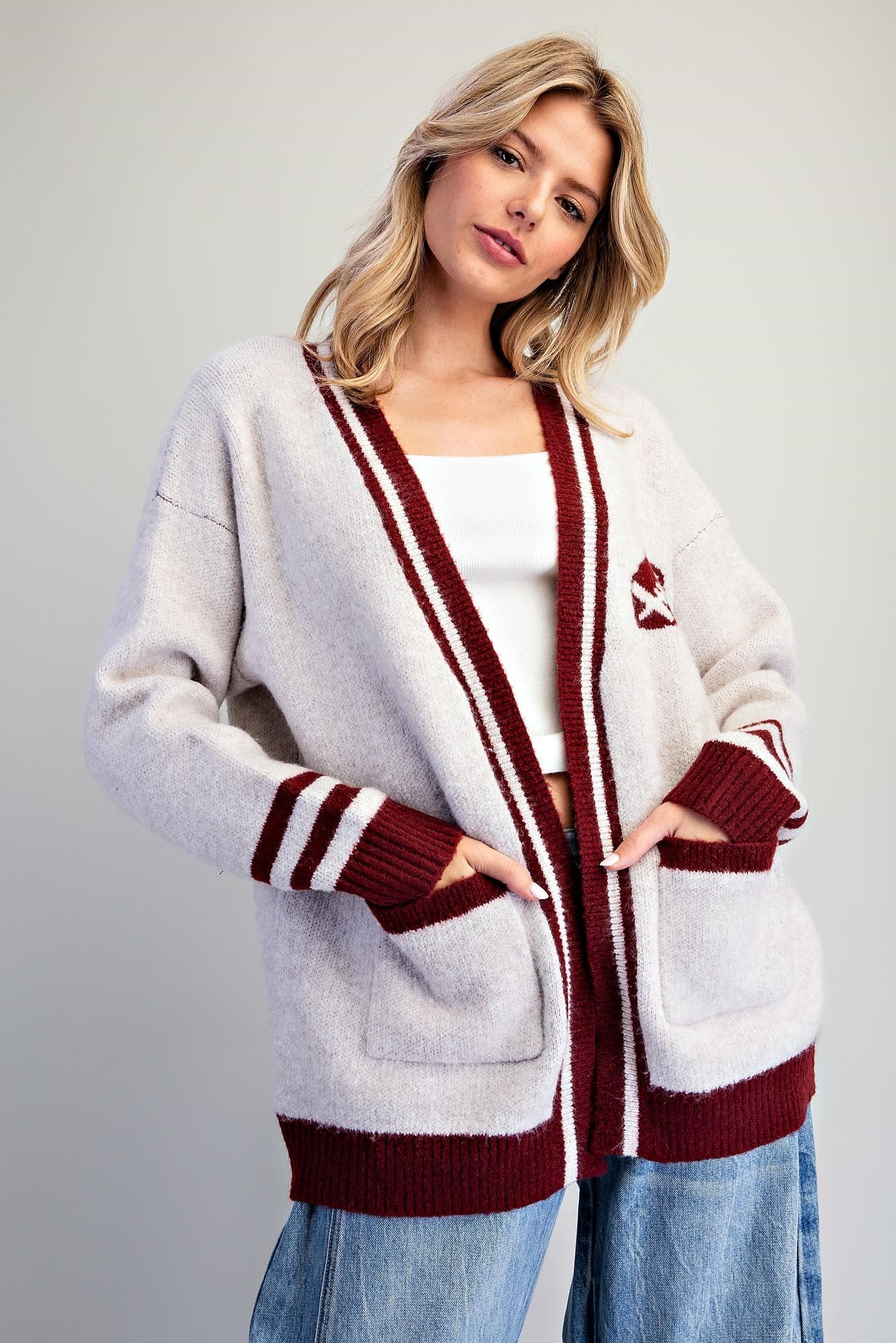 SJH17058 - BURGUNDY