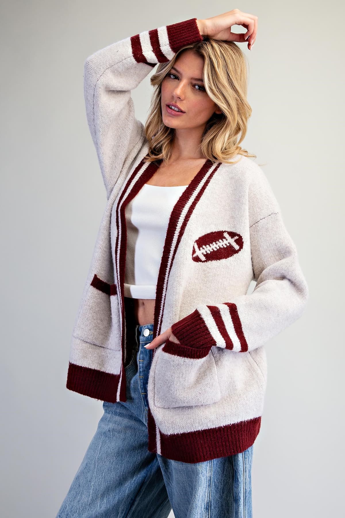 SJH17058 - BURGUNDY