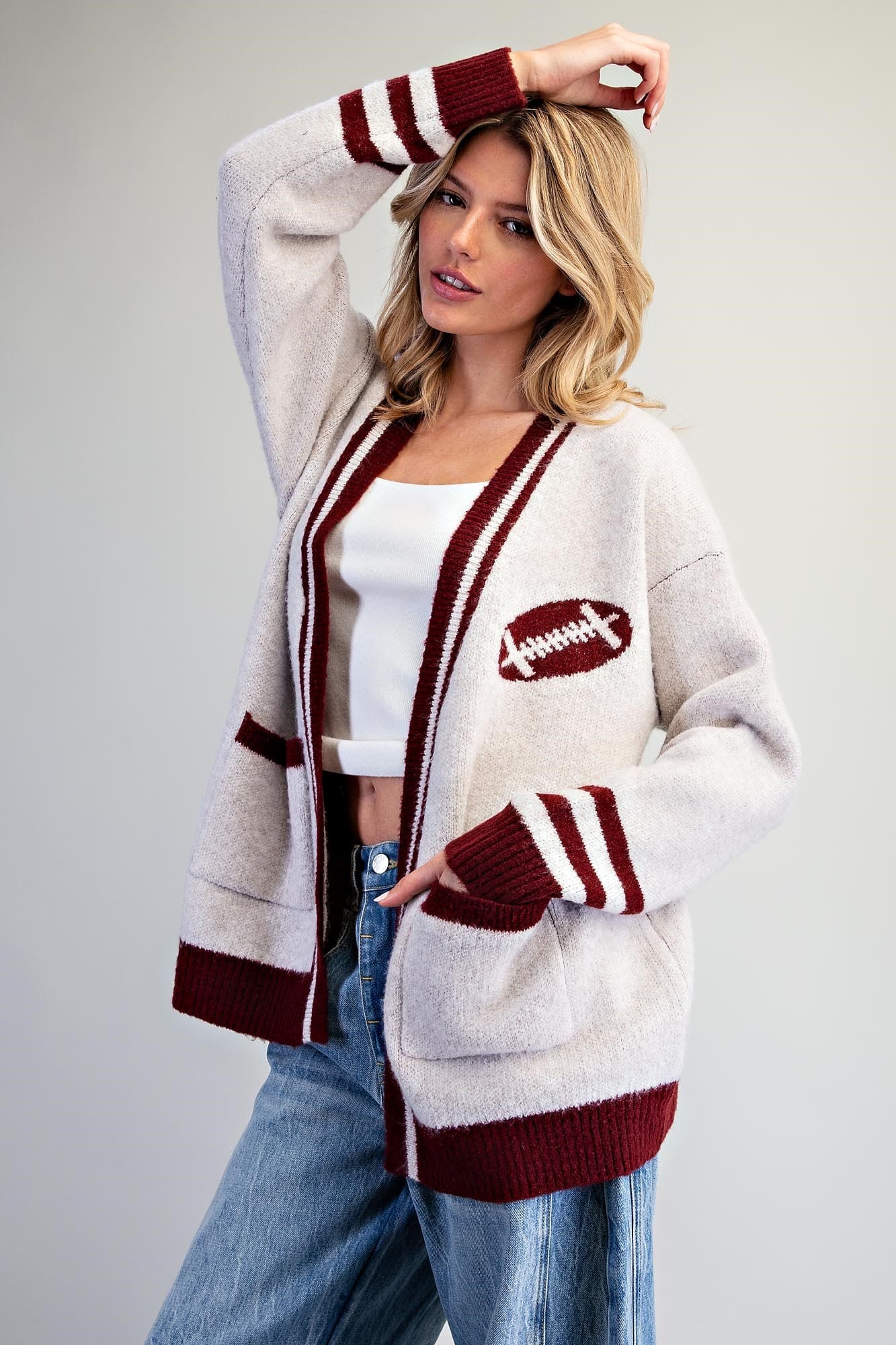 SJH17058 - BURGUNDY