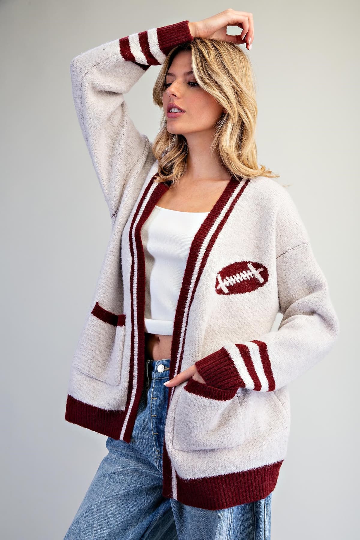 SJH17058 - BURGUNDY