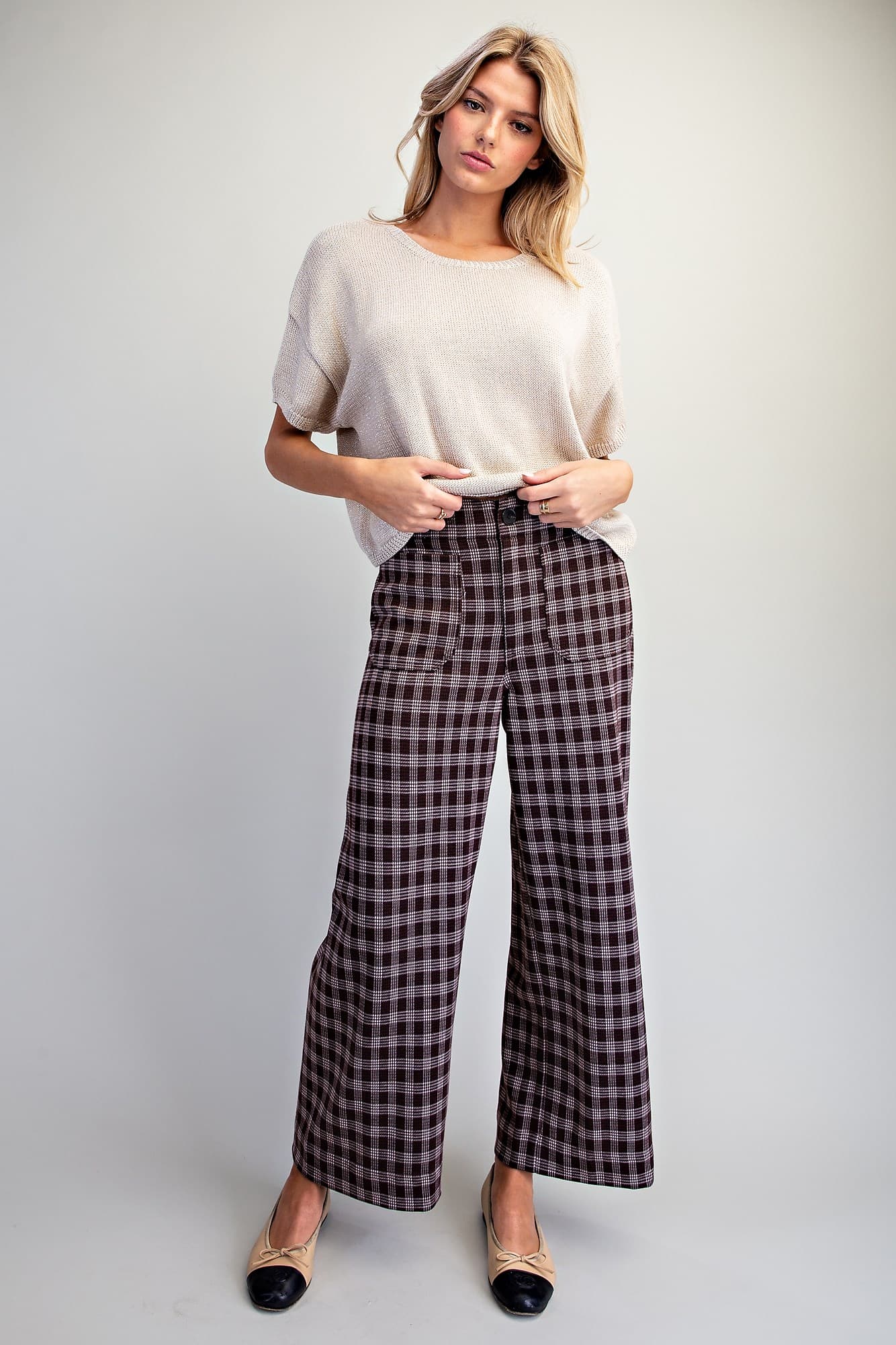 PK16889 - ESPRESSO PLAID