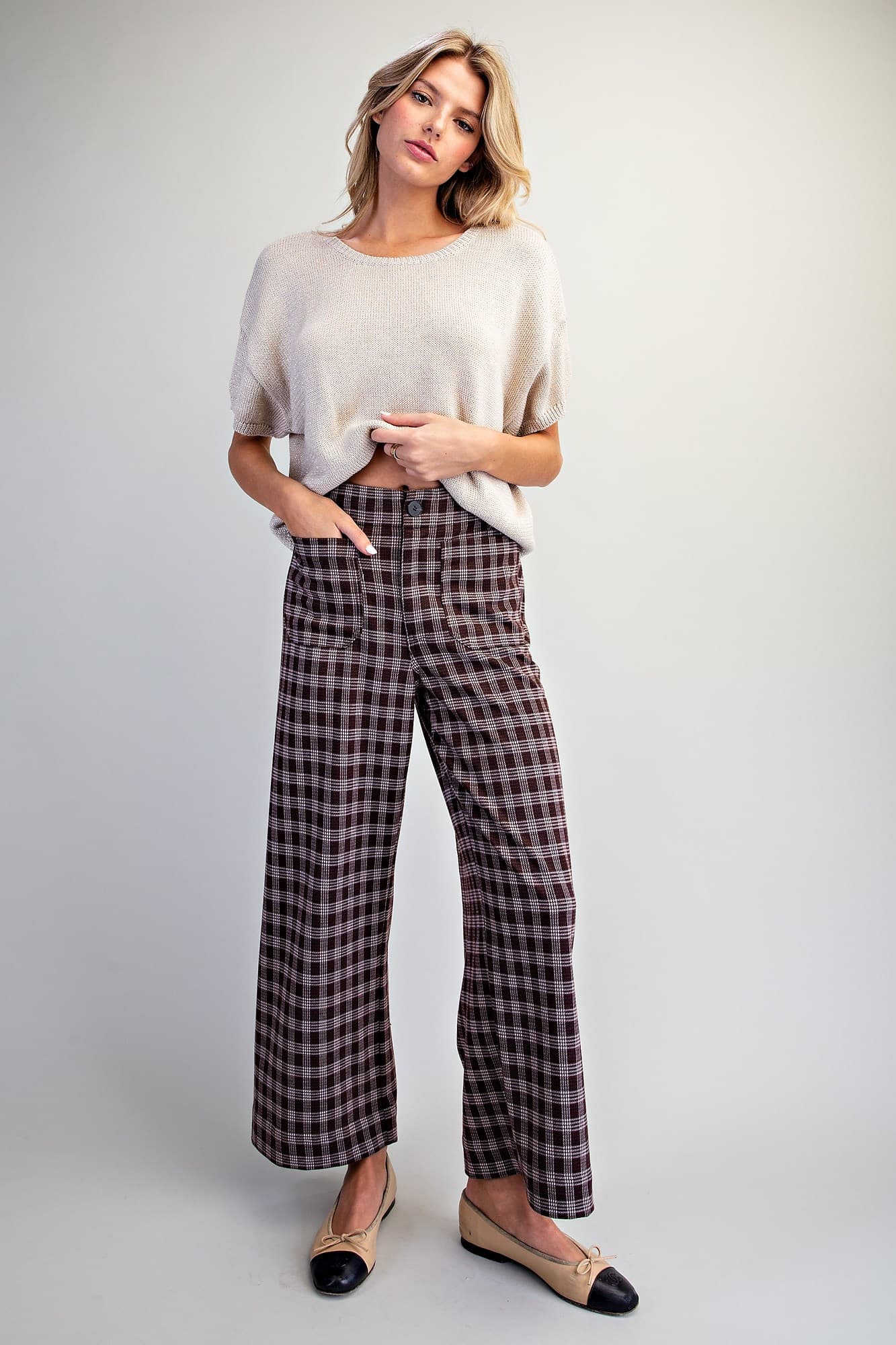 PK16889 - ESPRESSO PLAID