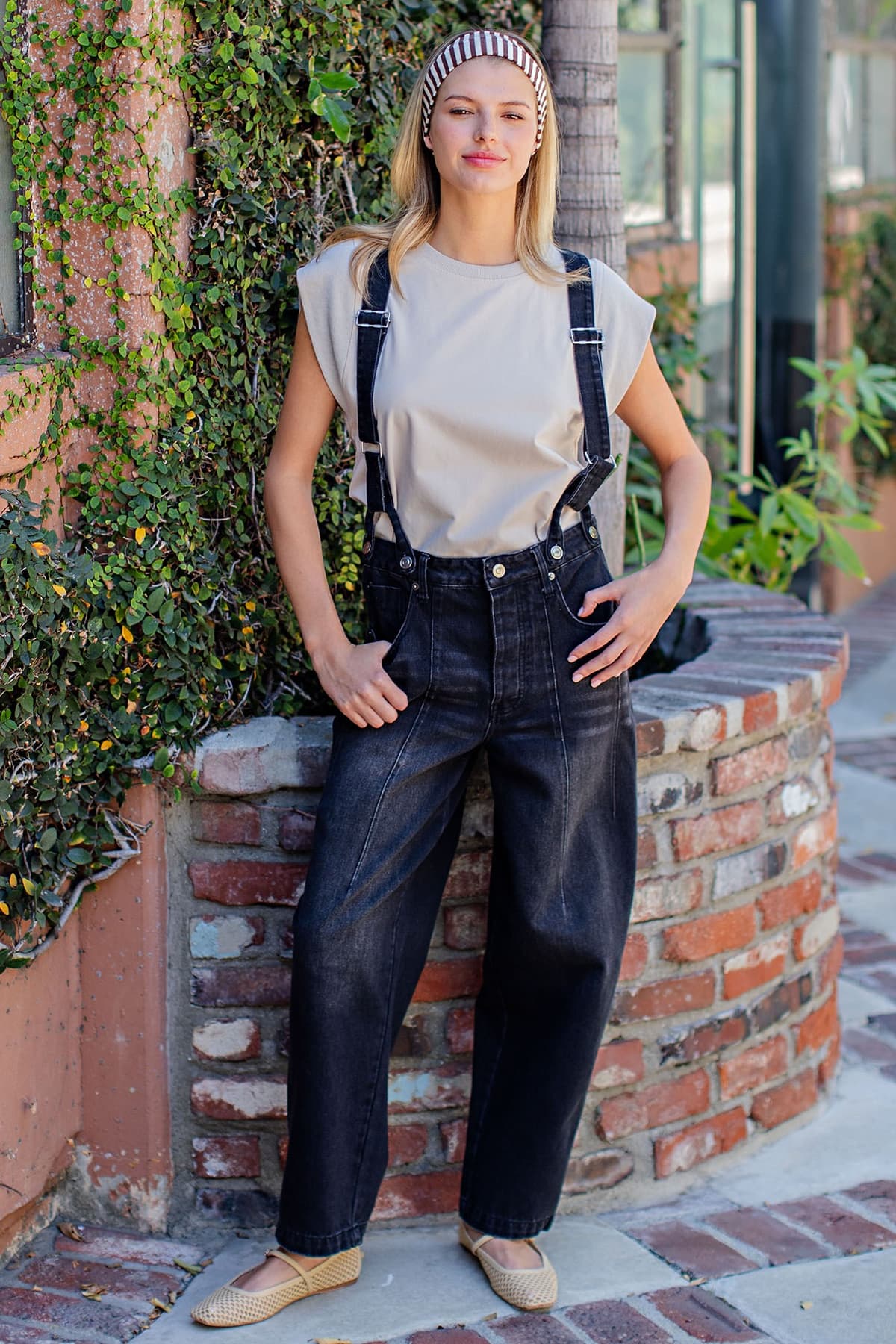BK16552 - BLACK DENIM