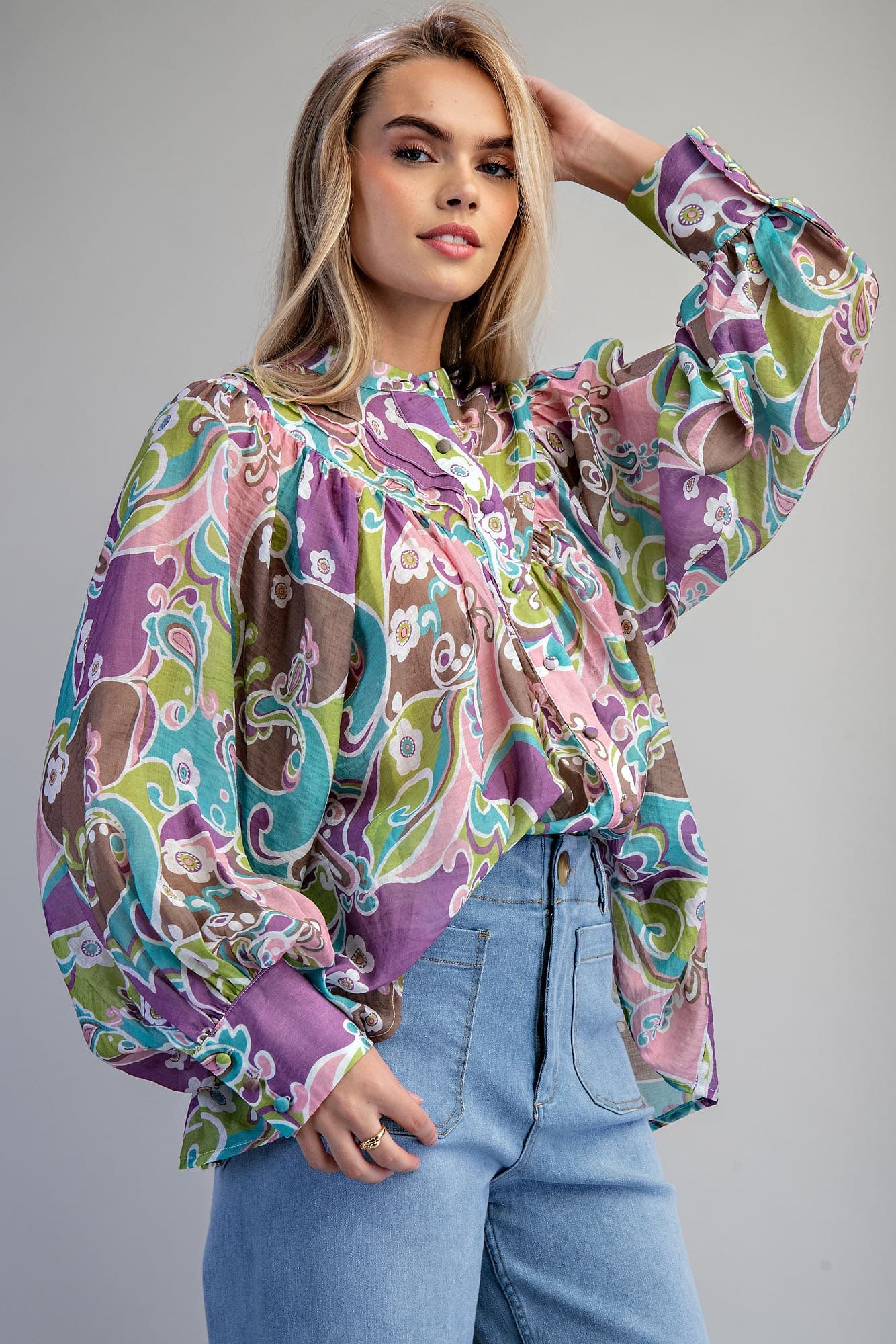 TK16954 - PLUM PAISLEY
