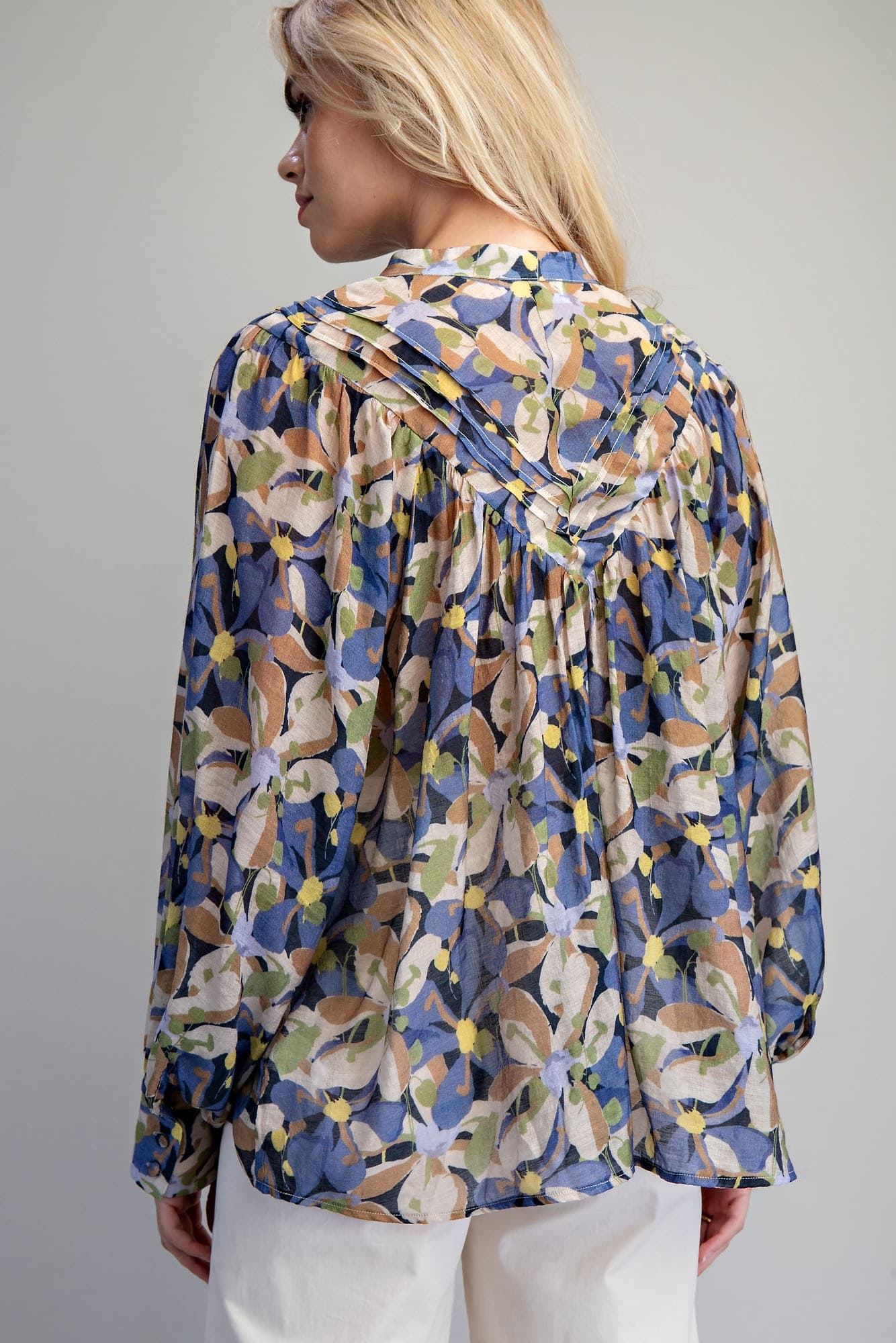 TK16957 - DEEP BLUE BOTANICAL