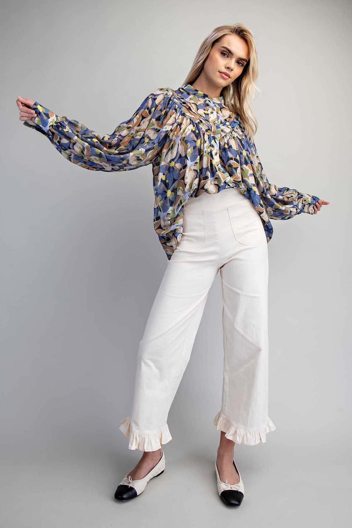 TK16957 - DEEP BLUE BOTANICAL