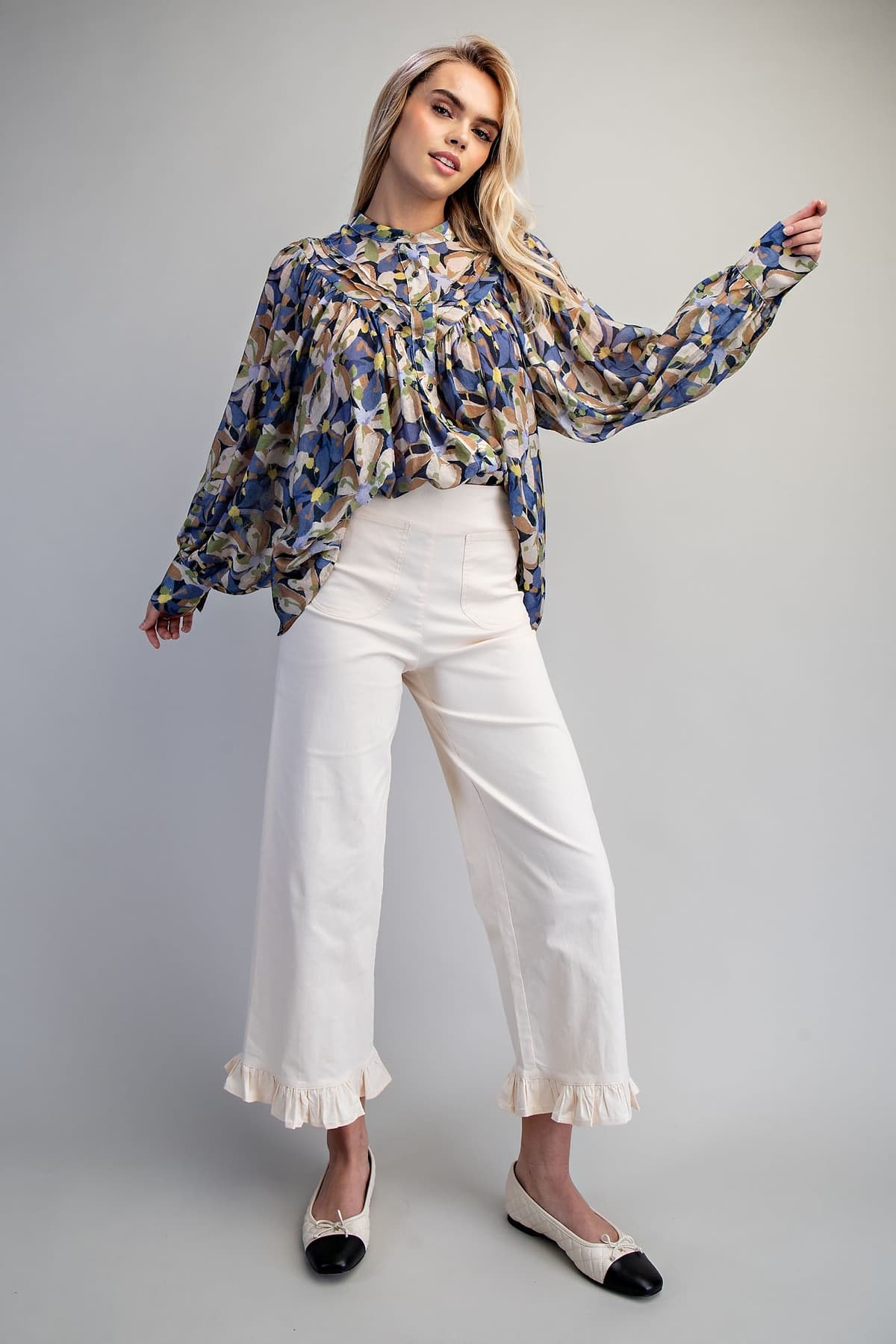 TK16957 - DEEP BLUE BOTANICAL