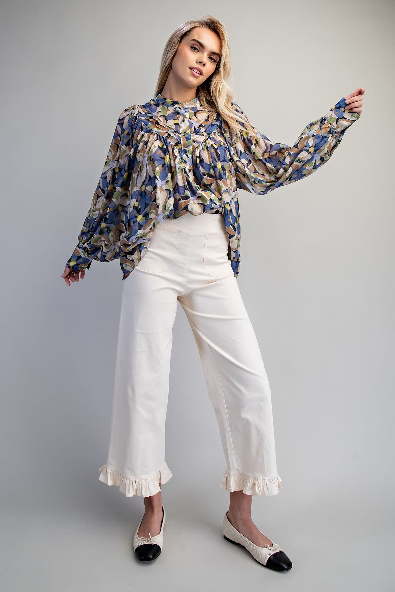 TK16957 - DEEP BLUE BOTANICAL