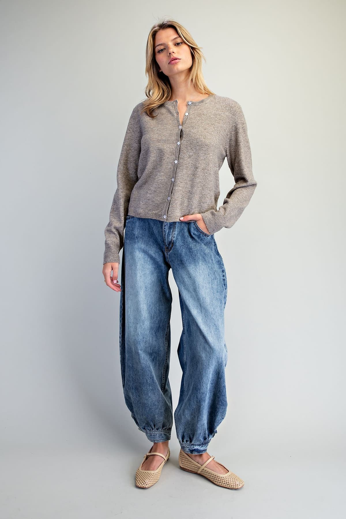 SJK16370 - TAUPE GREY