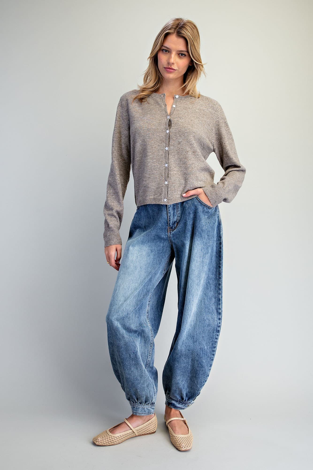 SJK16370 - TAUPE GREY